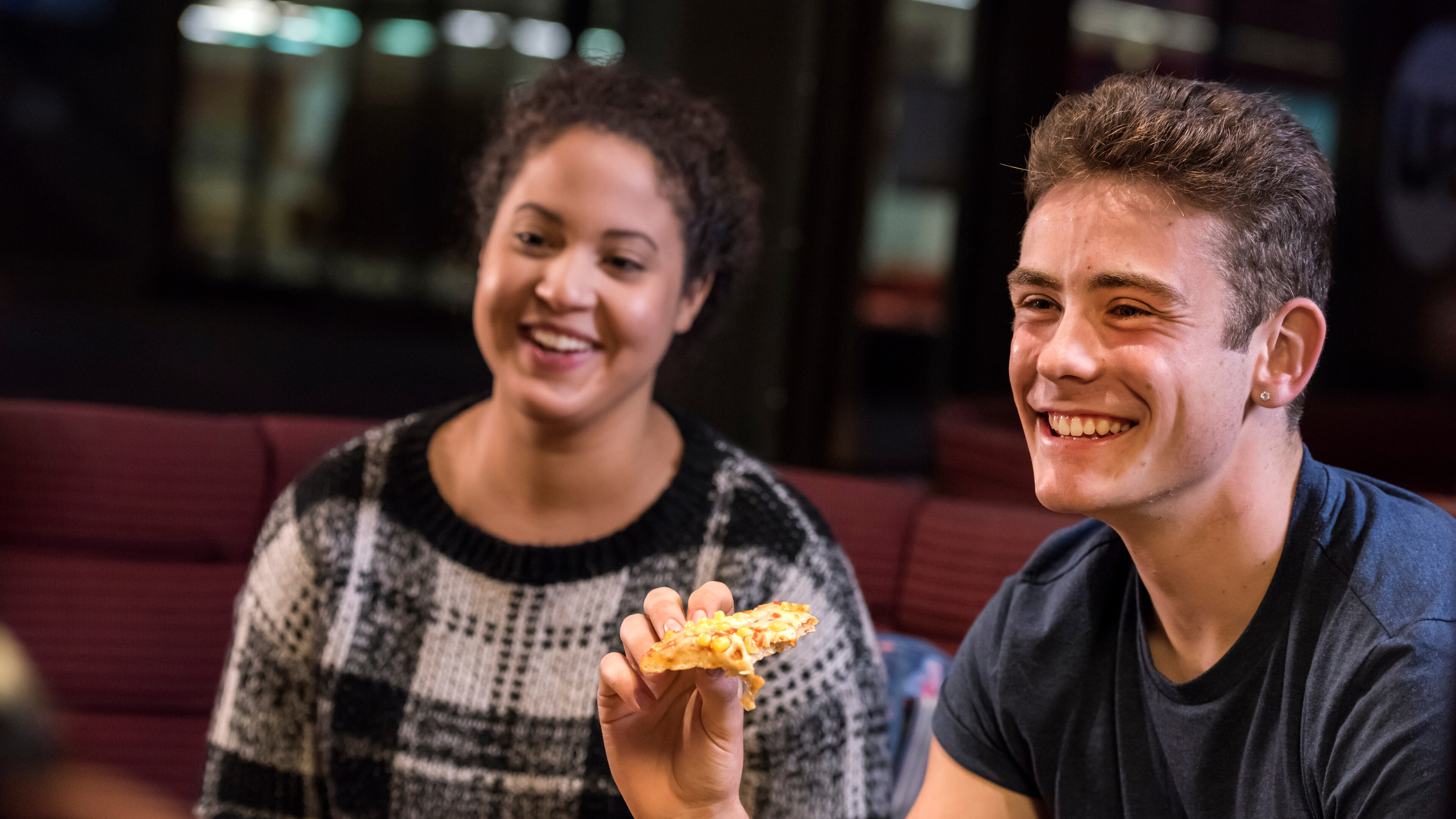 Students socialising at Bar SU
