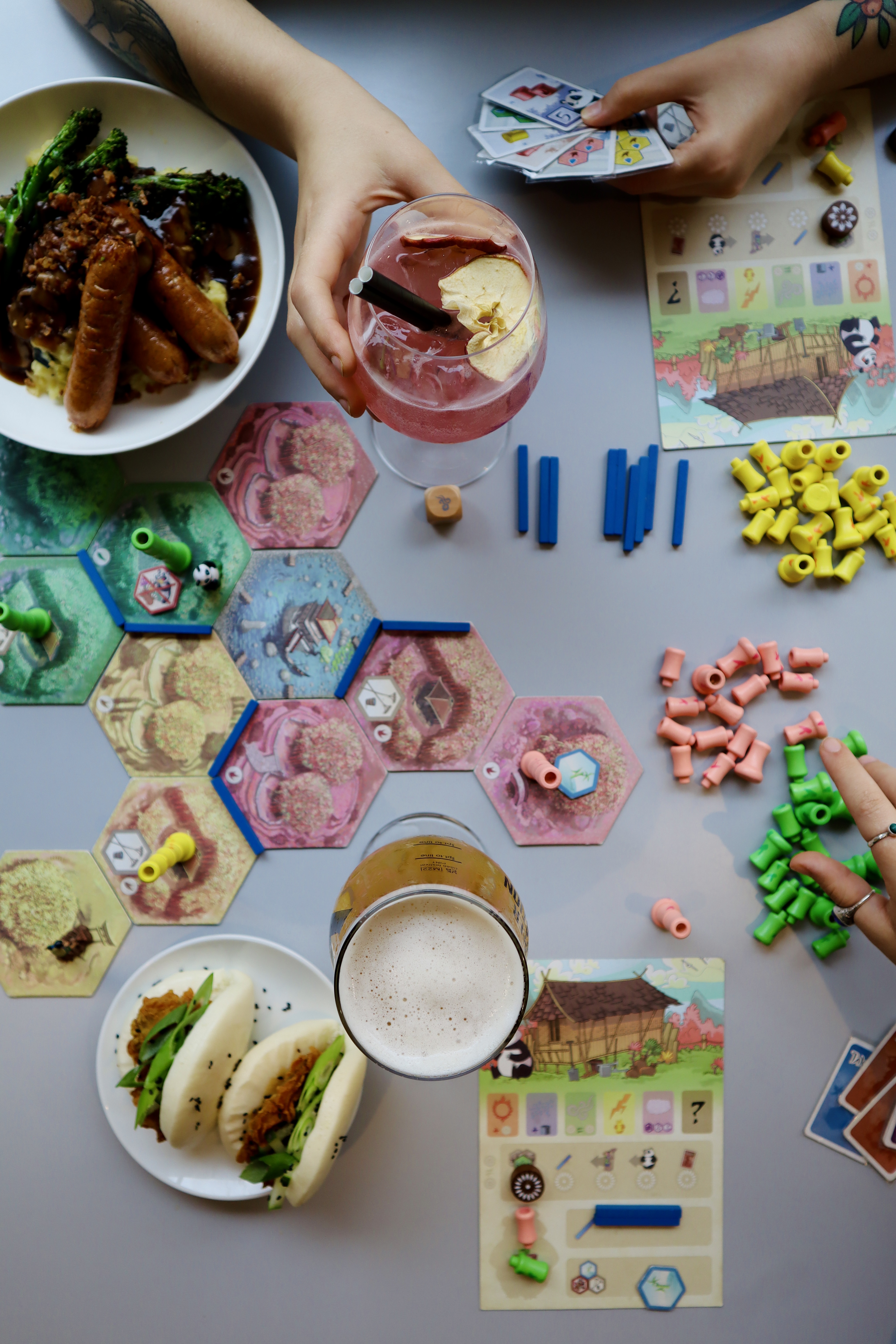 Food and games at Slice+Dice