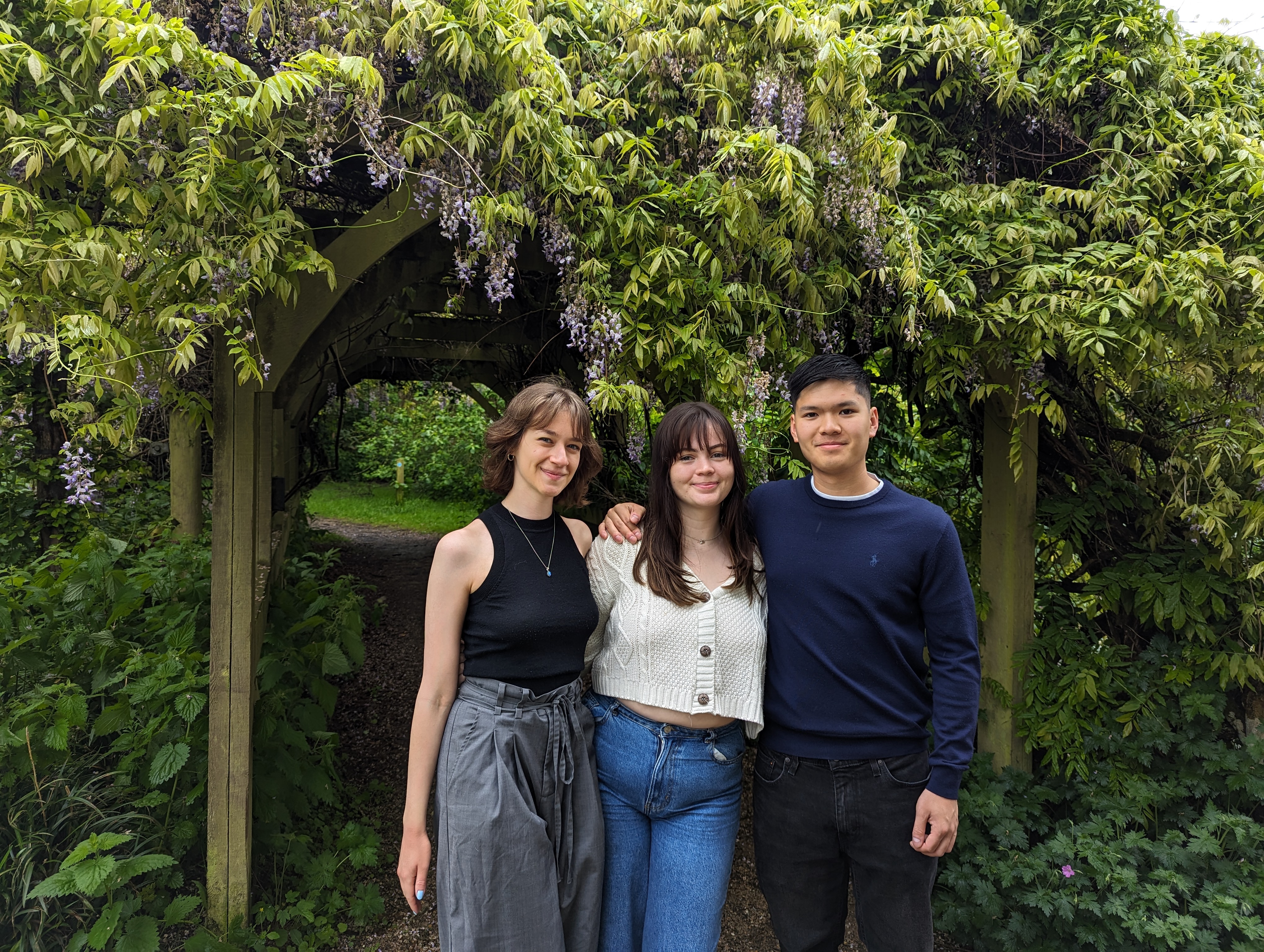 L-R: Natalie&nbsp;Chabot, Katherine O'Connor and Conrad Yip