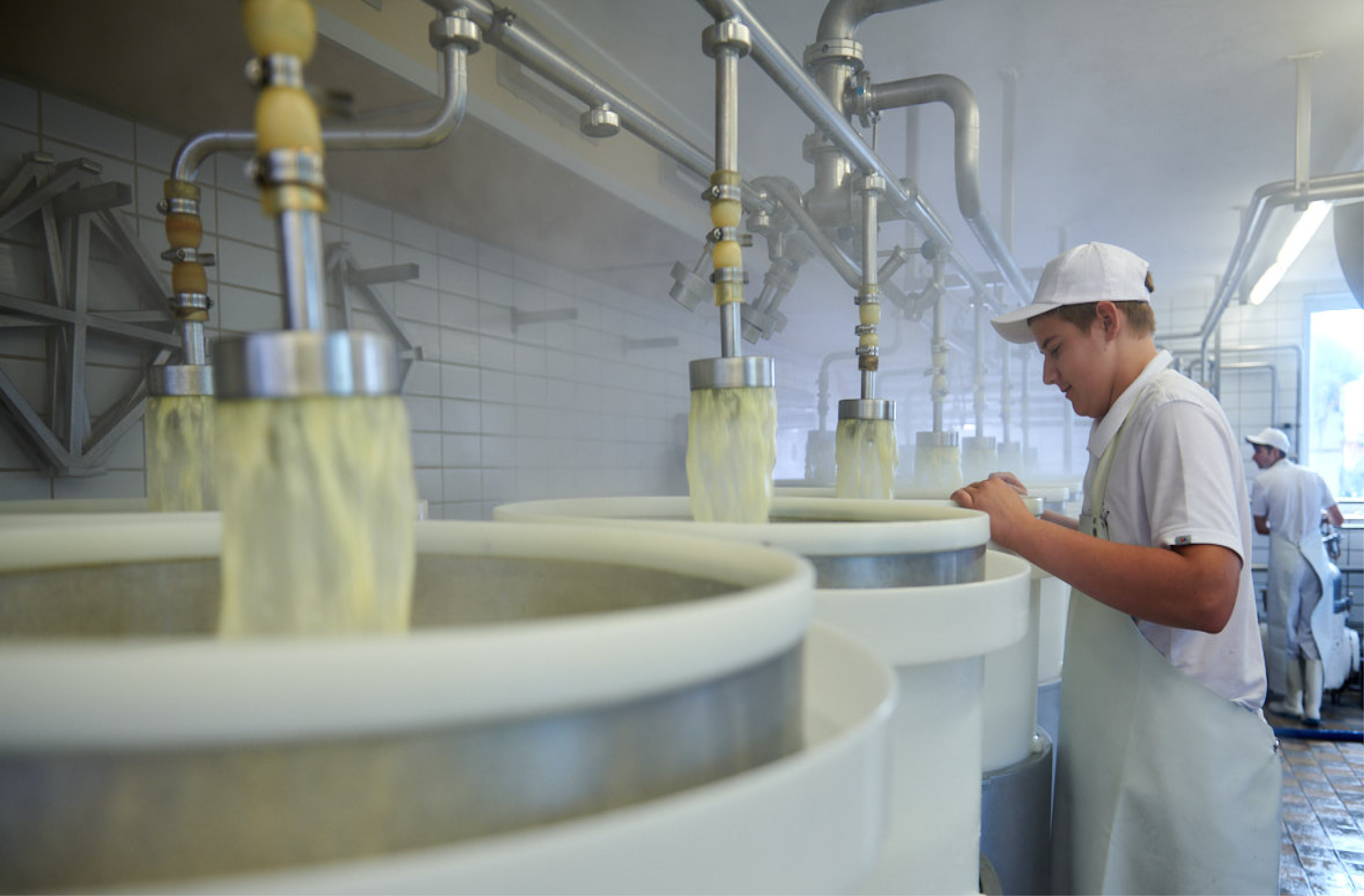 Abfüllen und Pressen