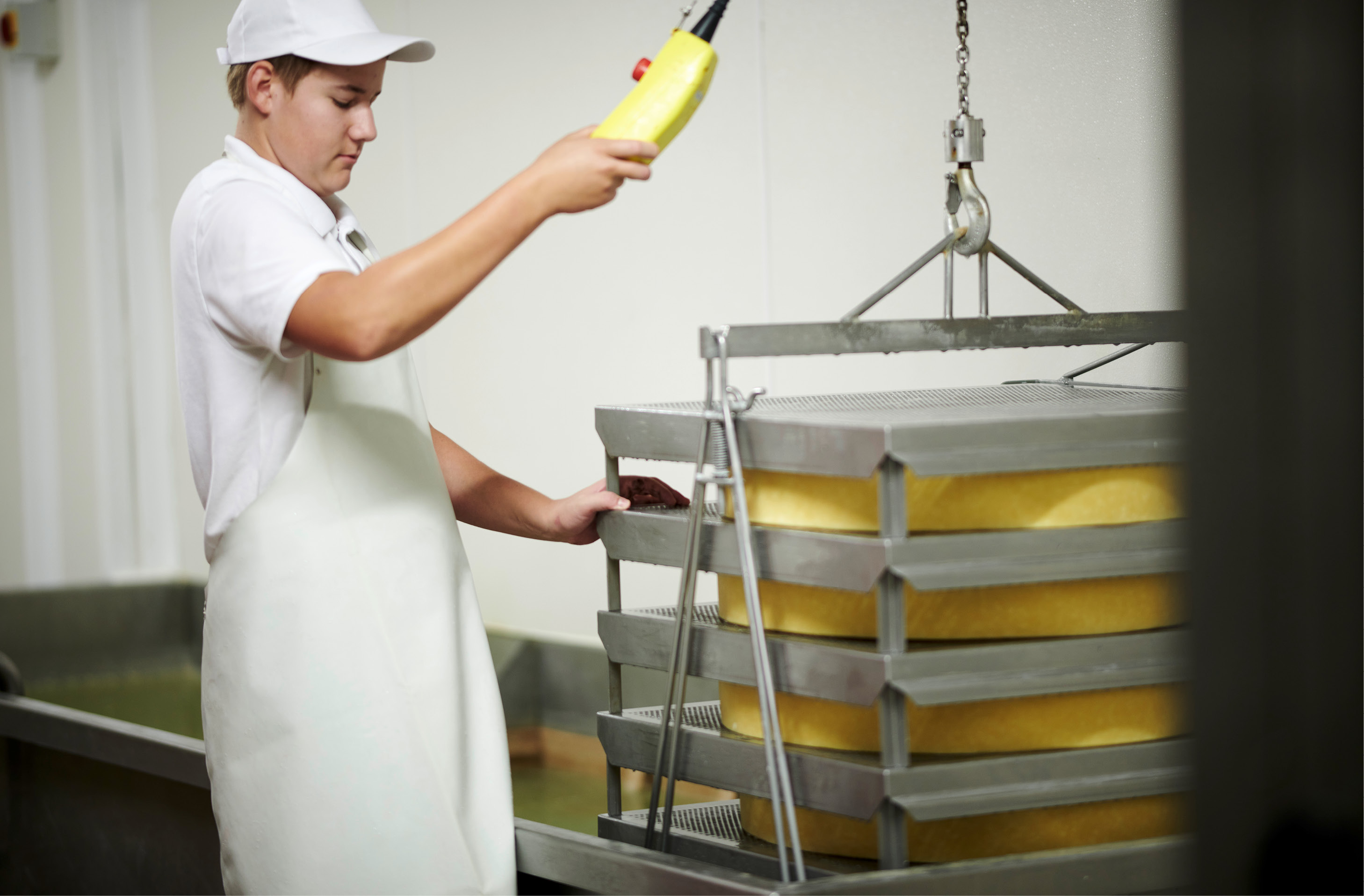 Käsepflege / Salzbad