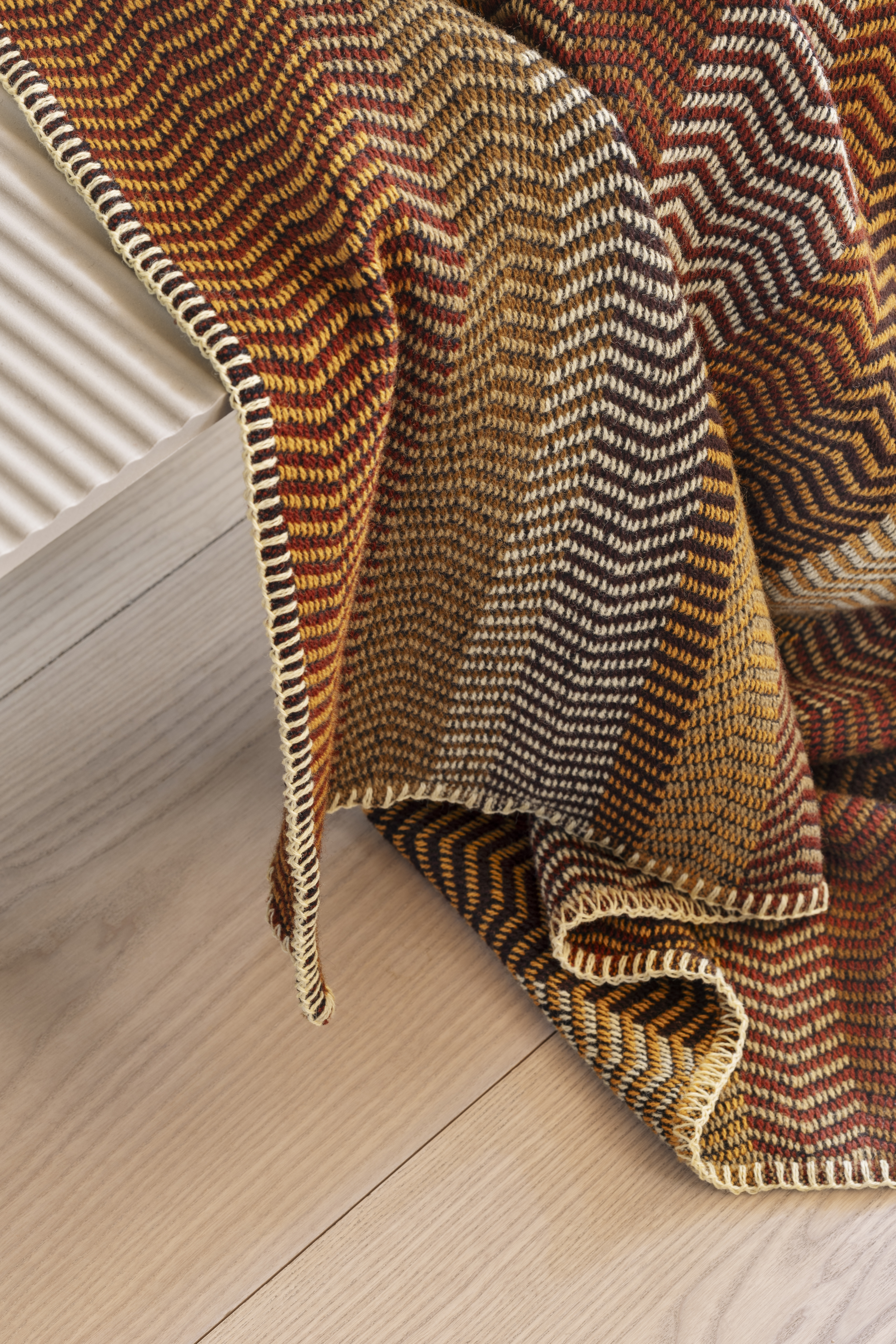ROROS TWEED ブランケット ROROS TWEED / ロロス ツイード ブランケット isbjorn YELLOW/ ア