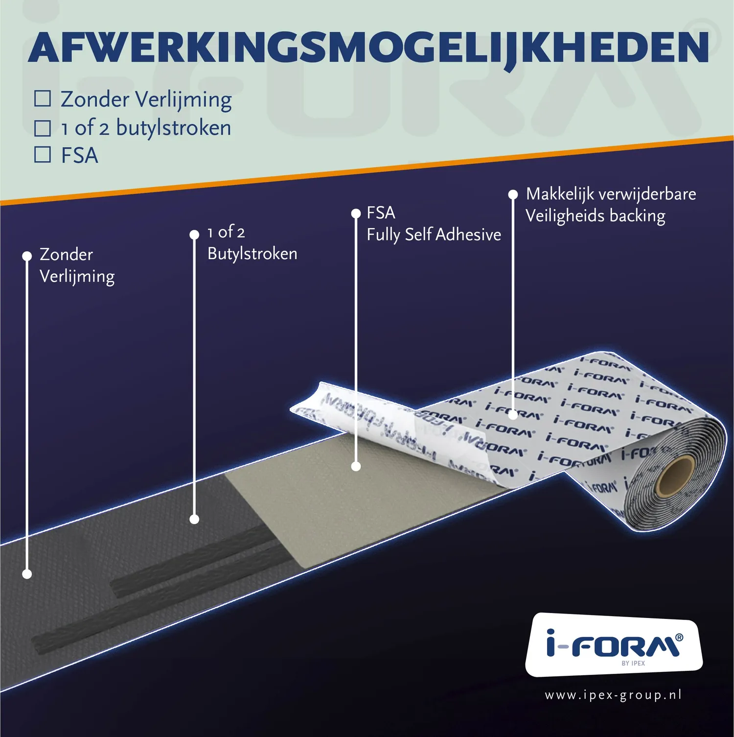 Iform flexible sealing tape