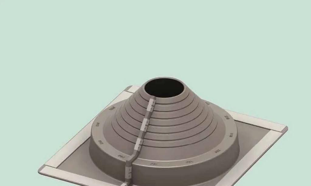 Flexible roof penetration