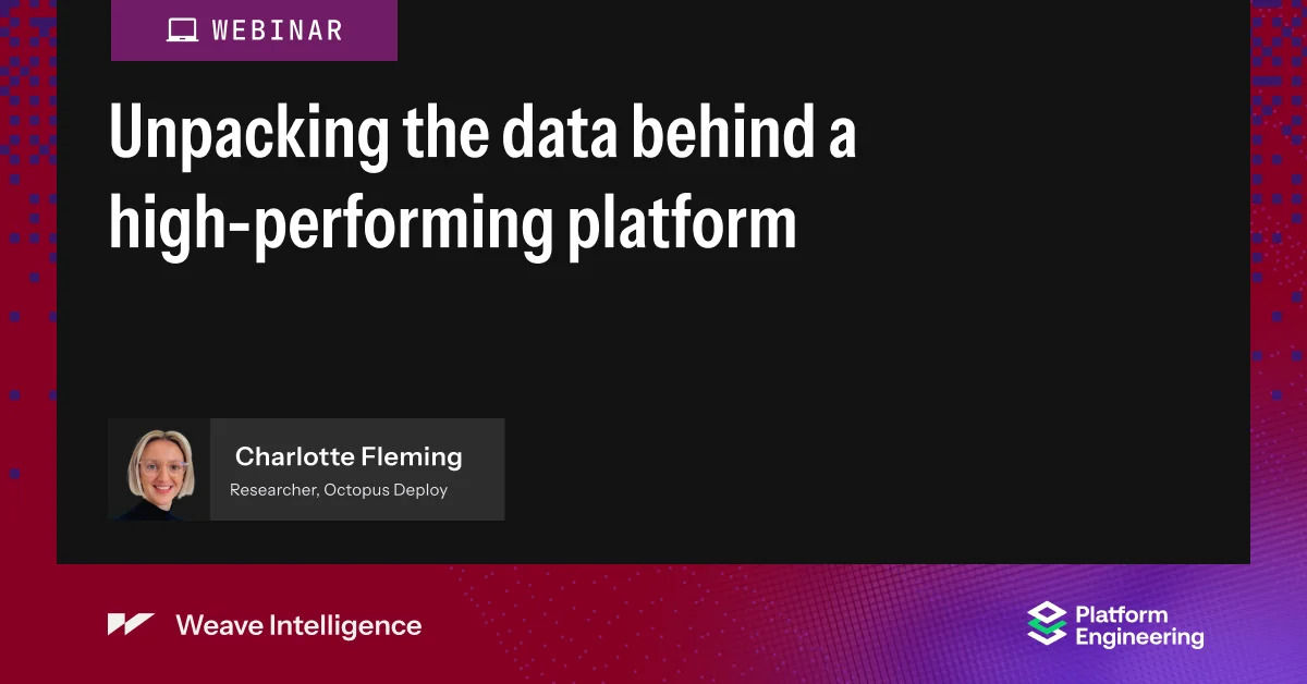 Unpacking the data behind a high-performing platform