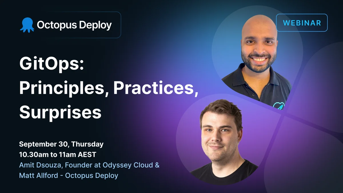GitOps: Principles, Practices, Surpises Webinar on Sep 30