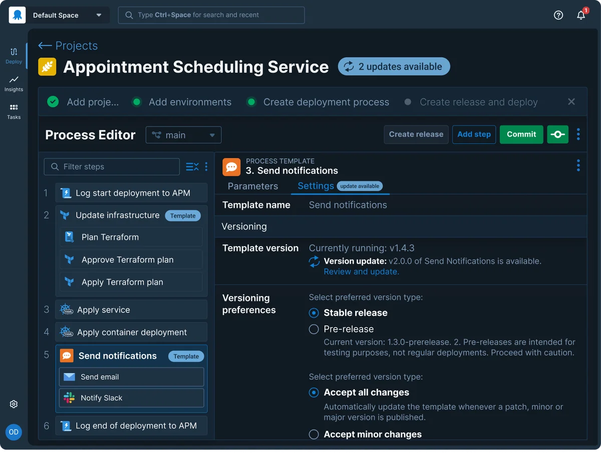 platform hub pipelines UI image