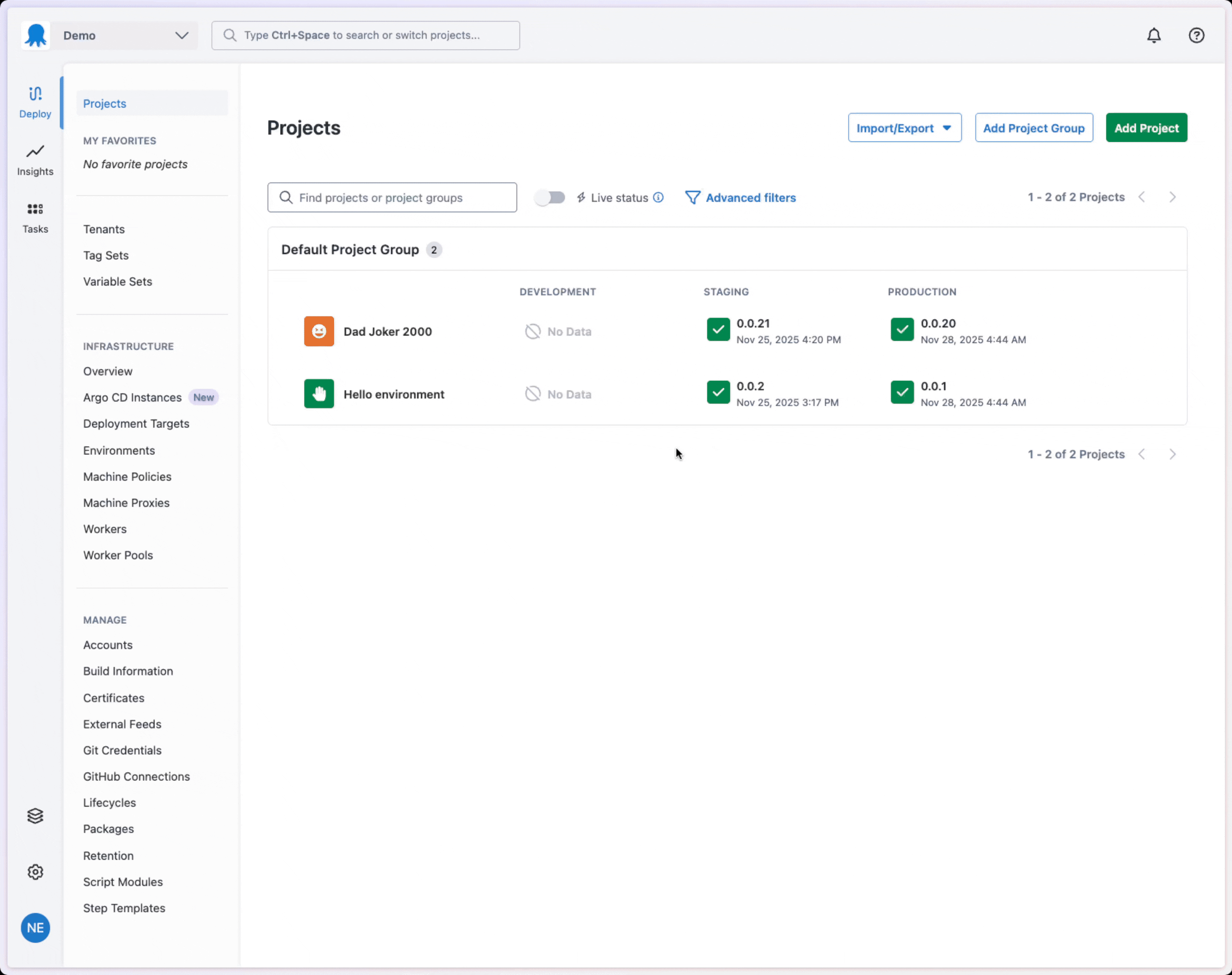 Ephemeral Environments