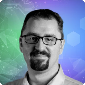 A promotional photo of Piotr Zaniewski (Cloud Platforms Architect) for SHIPPED.