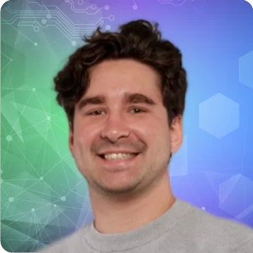 A promotional photo of Felix Notka (DevOps Engineer, Cyan IT GmbH) for SHIPPED.