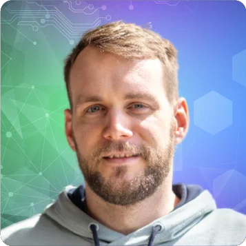A promotional photo of Denis Jajčević (Senior DevOps Engineer, CROZ) for SHIPPED.