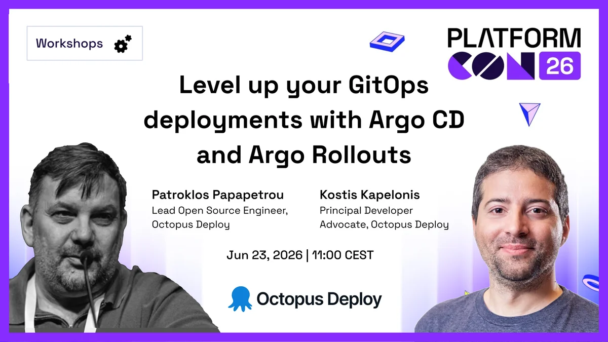 Virtual workshop: Level up your GitOps deployments with Argo CD and Argo Rollouts