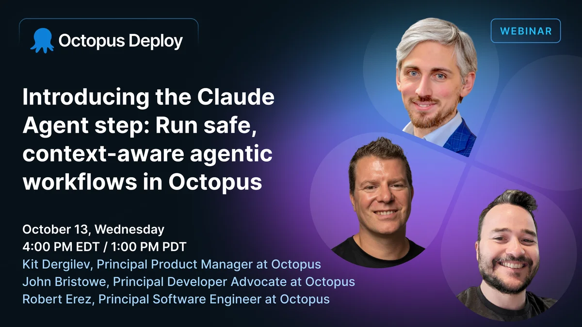 Introducing the Claude Agent step webinar