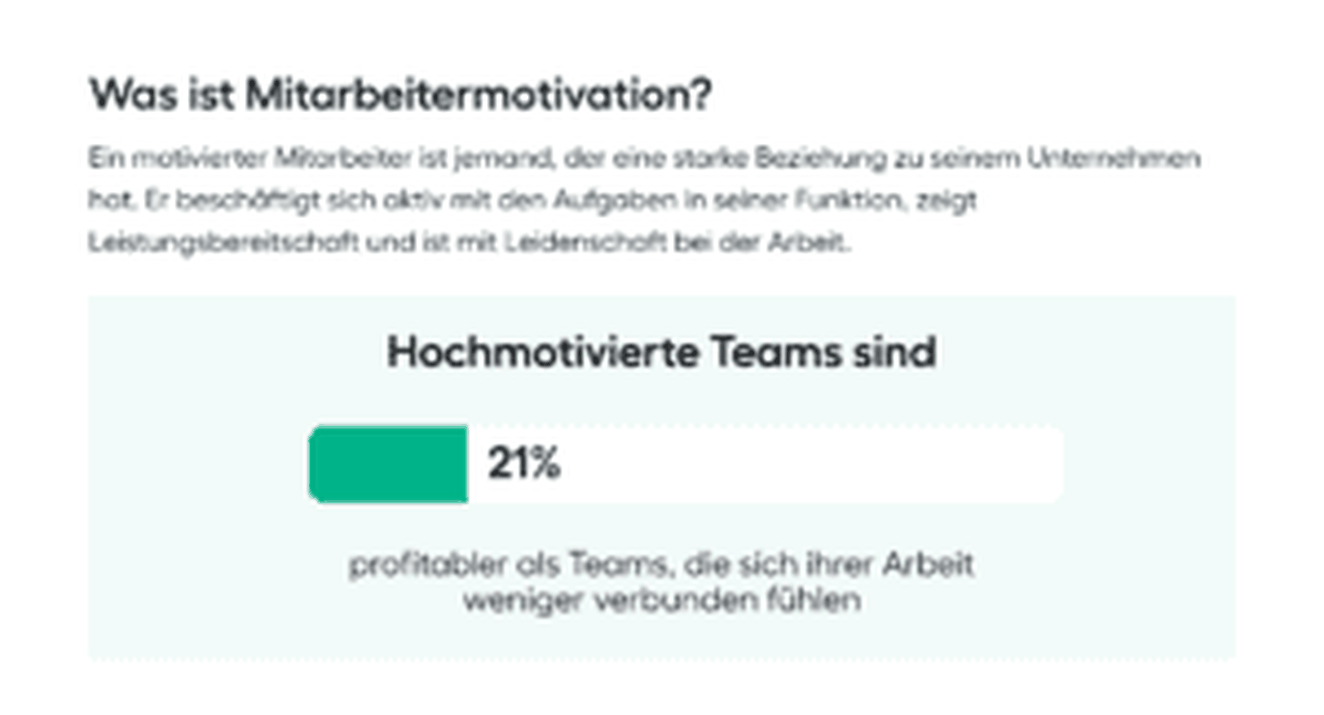 Mitarbeitermotivation