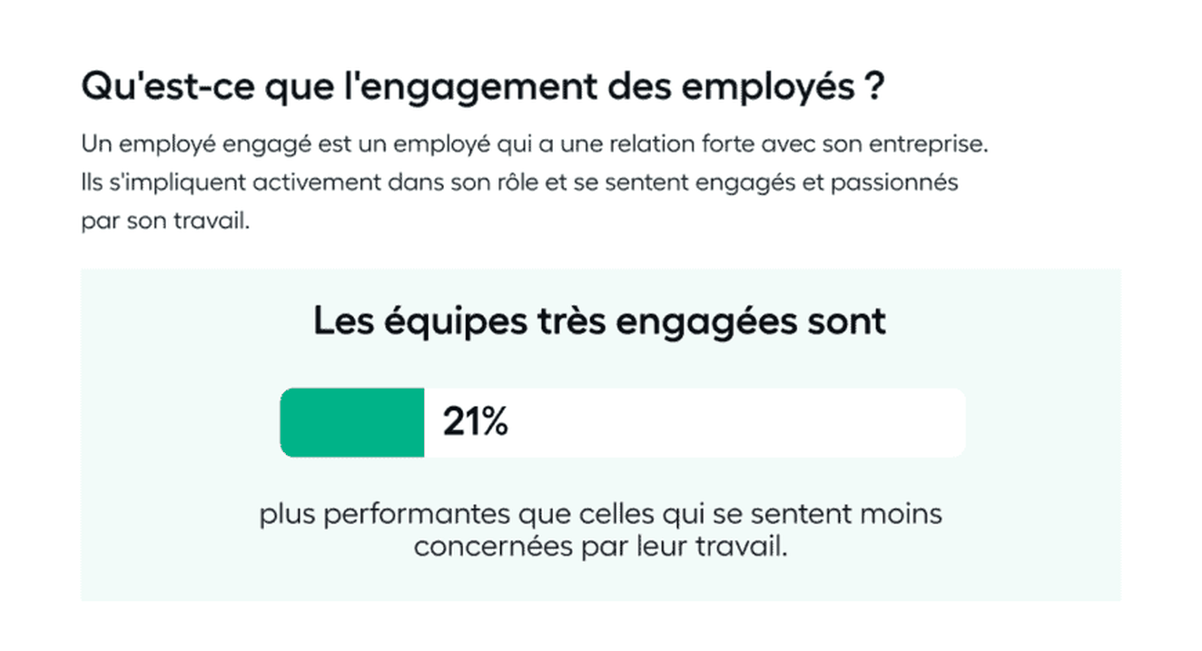 qu'est ce que l'engagement des employés ?