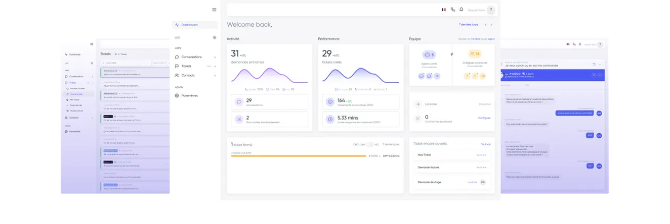 Reecall’s AI-powered virtual assistant analyzes customer requests to deliver personalized responses.