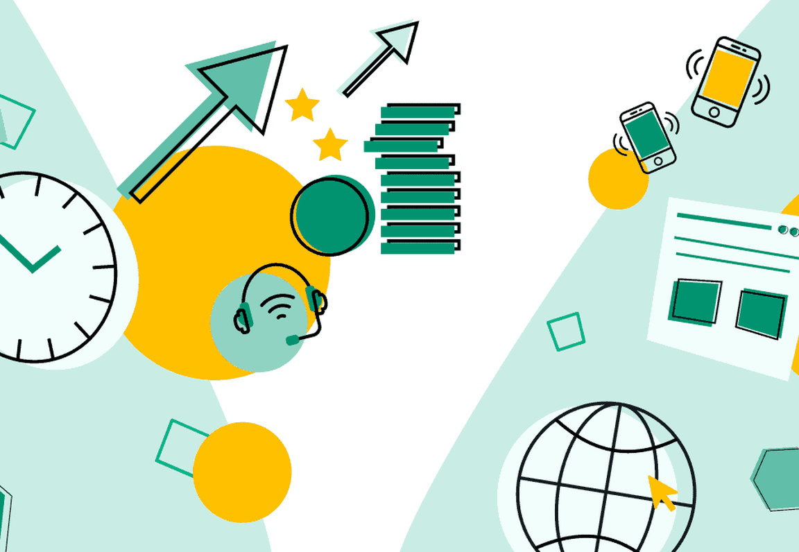 Team productivity symbols
