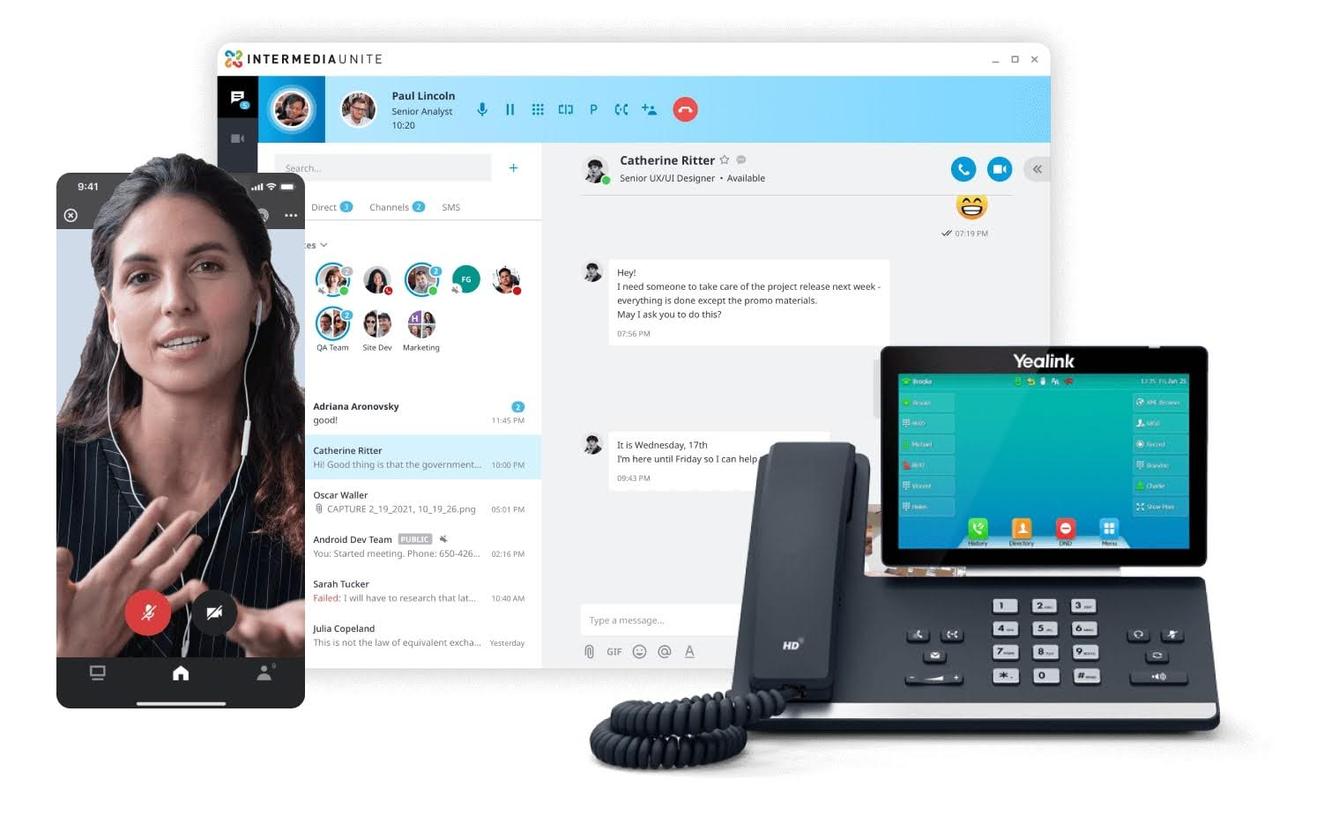 Intermedia Unit offers an integrated contact centre that helps you provide an exceptional customer experience.