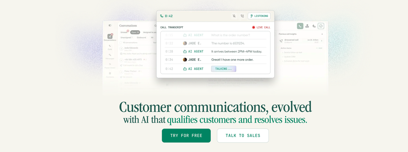 aircall homepage