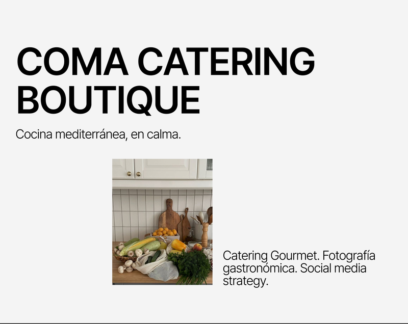 Coma catering