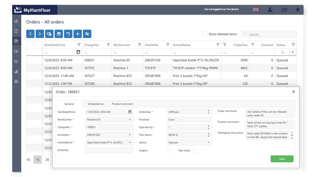 Production-planning-Finite-Capacity-Scheduling_Production-scheduling-board_Order-details