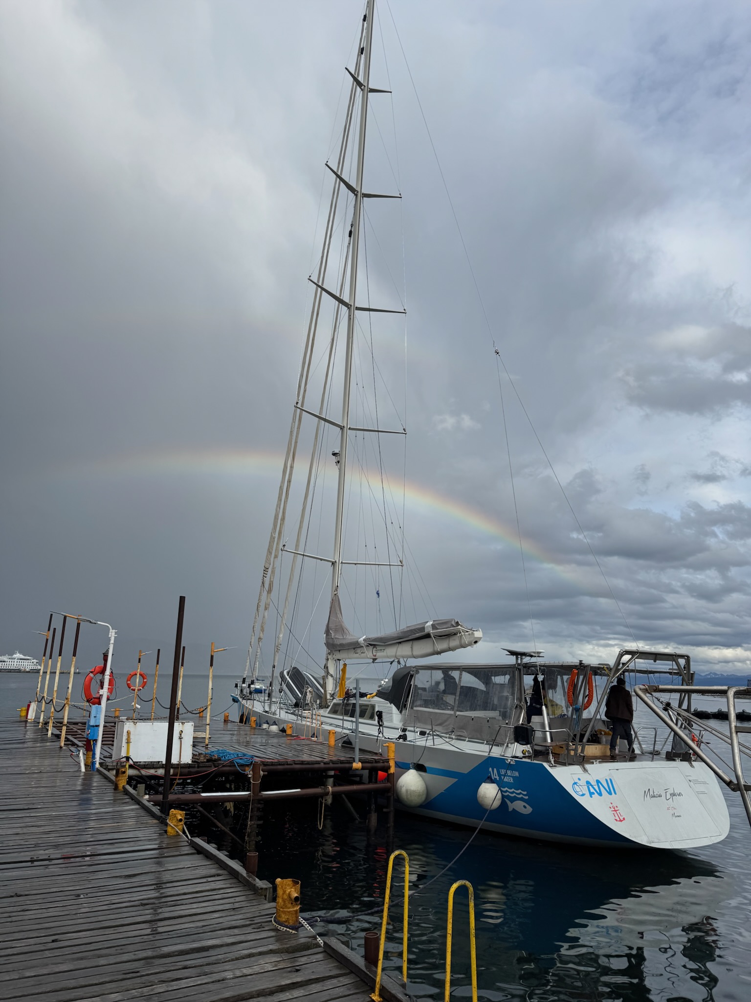 Malizia Explorer in Ushuaia!