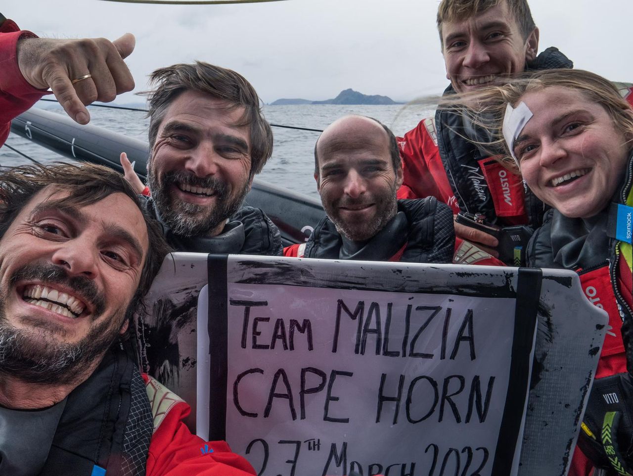 Team Malizia passed Cape Horn on 27 March 2023