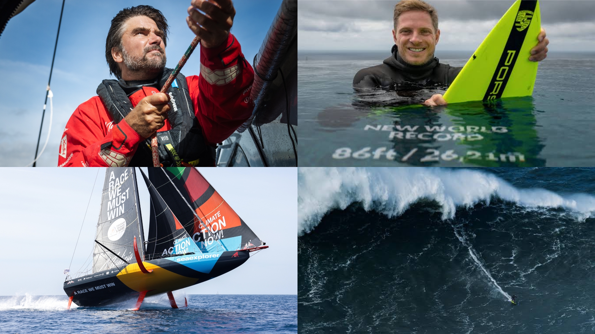 Boris Herrmann and Sebastian Steudtner, two of Germany's most known Ocean athletes get together for a special event for the German public