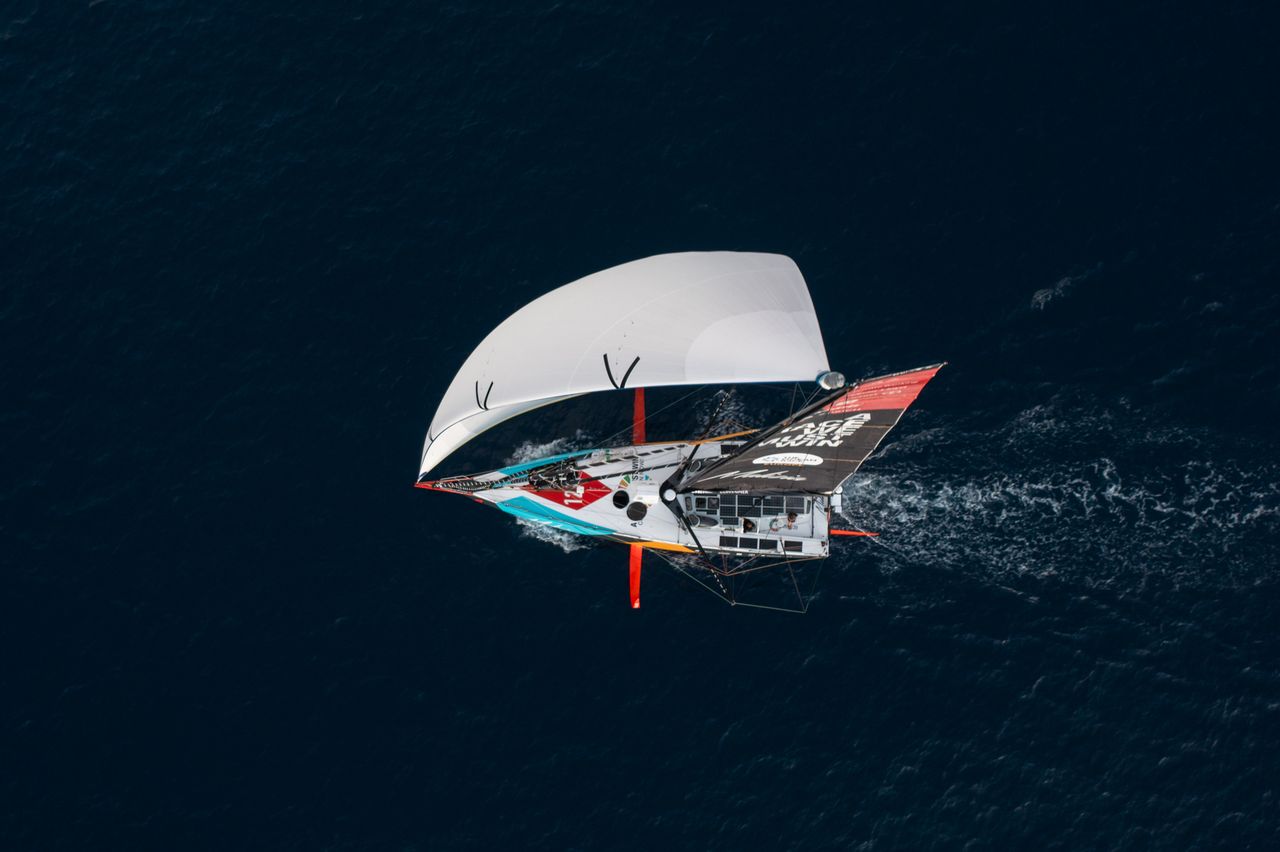 Malizia - Seaexplorer during Leg 2 of The Ocean Race Europe 2025