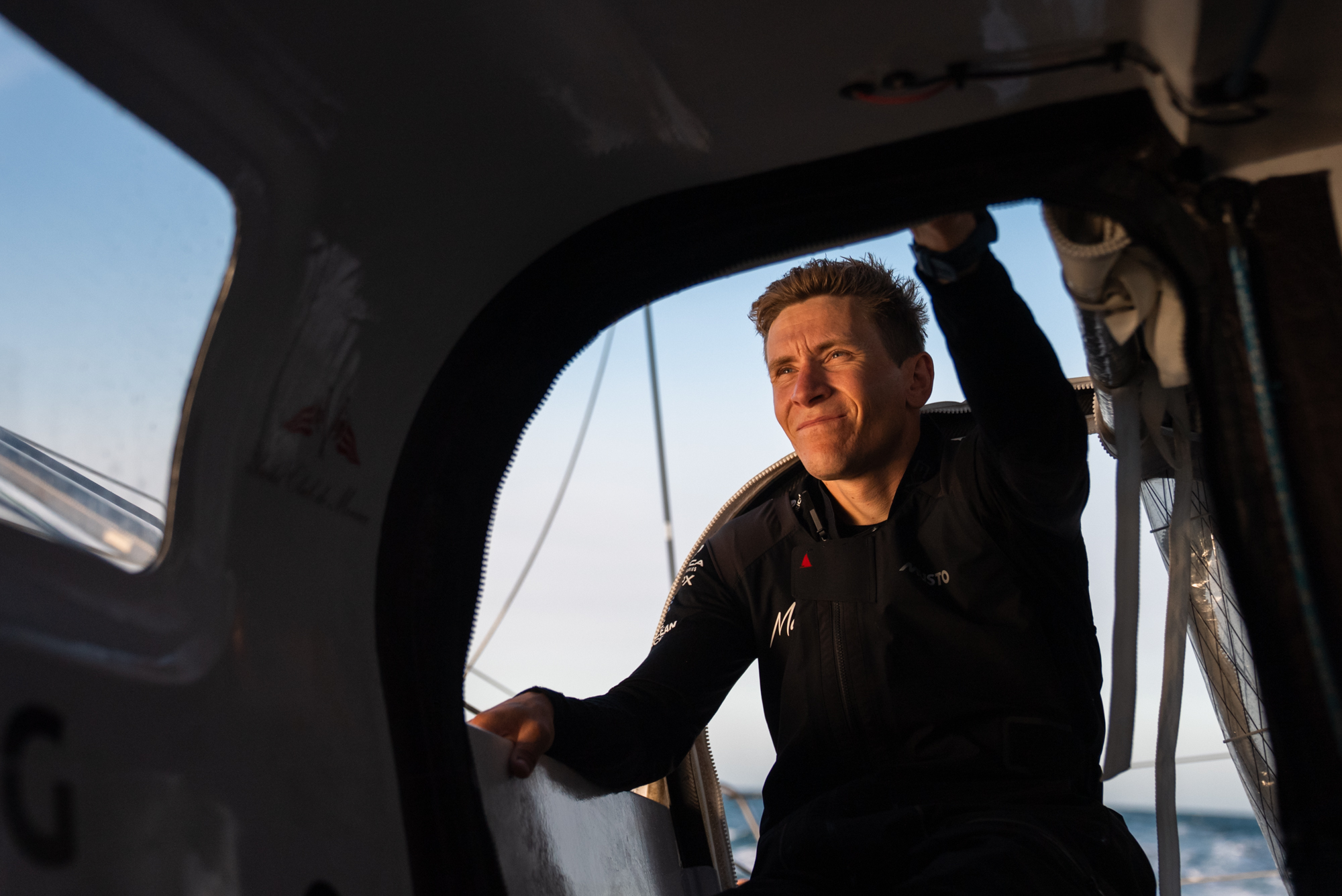 Will Harris our skipper for Leg 2