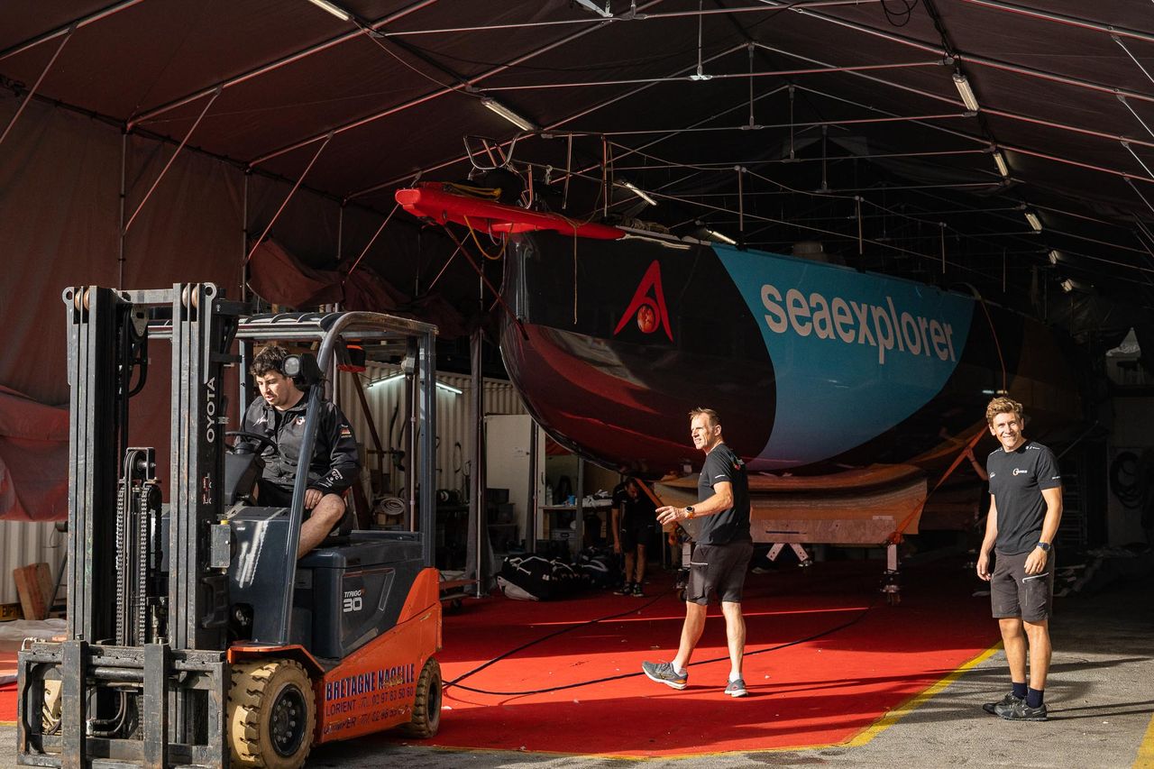 Malizia Seaexplorer launch after the summer refit in Lorient