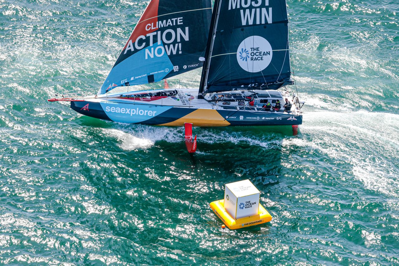 Malizia - Seaexplorer racing in the Cape Town In-Port Race