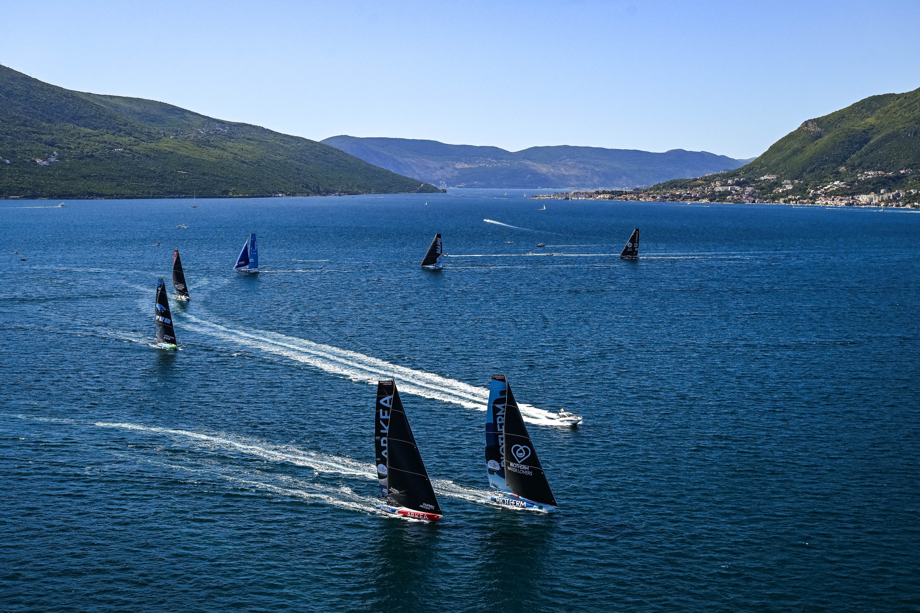 The Final Coastal Race got underway in Boka Bay this Saturday afternoon