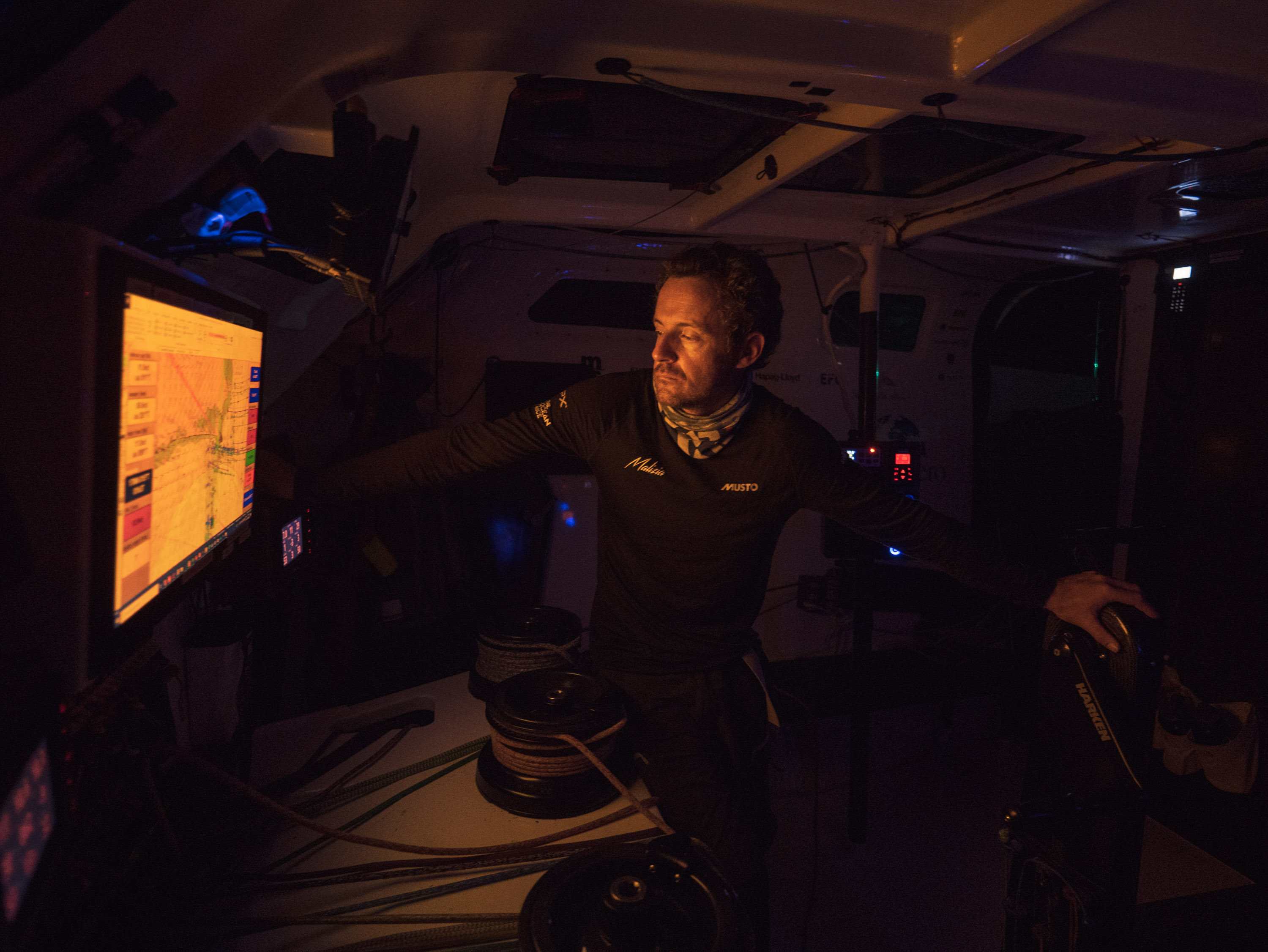 Chris Pratt Log book The First 24 Hours Team Malizia & Boris