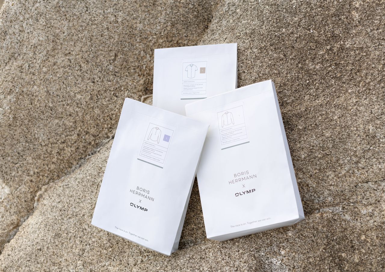 Der Team Malizia Skipper und OLYMP geben ihre erste Kapselkollektion "All Nature", die ausschließlich aus natürlichen Materialien besteht, bekannt