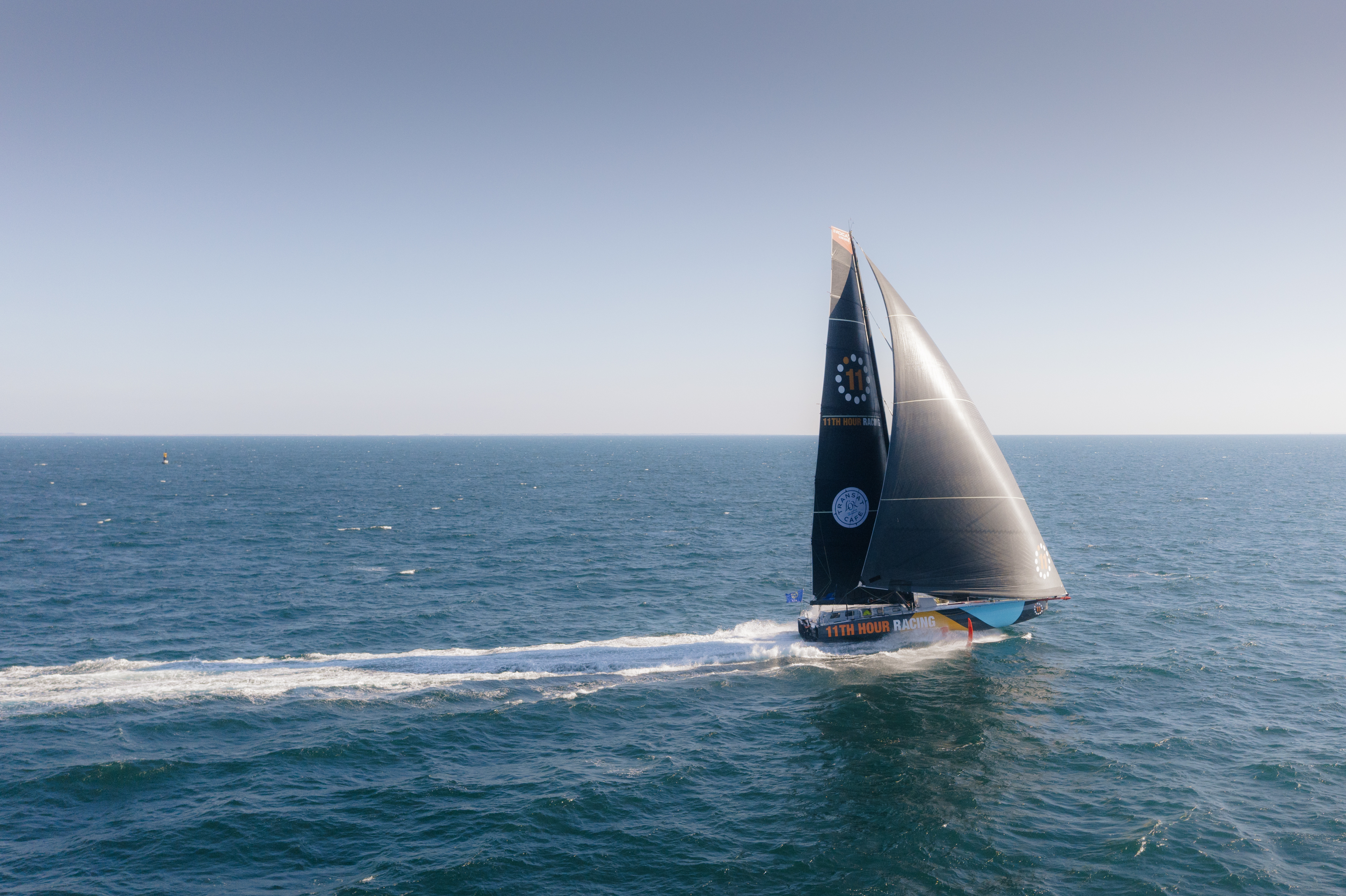 Ex Malizia - Seaexplorer on her way to Le Havre under her new colours