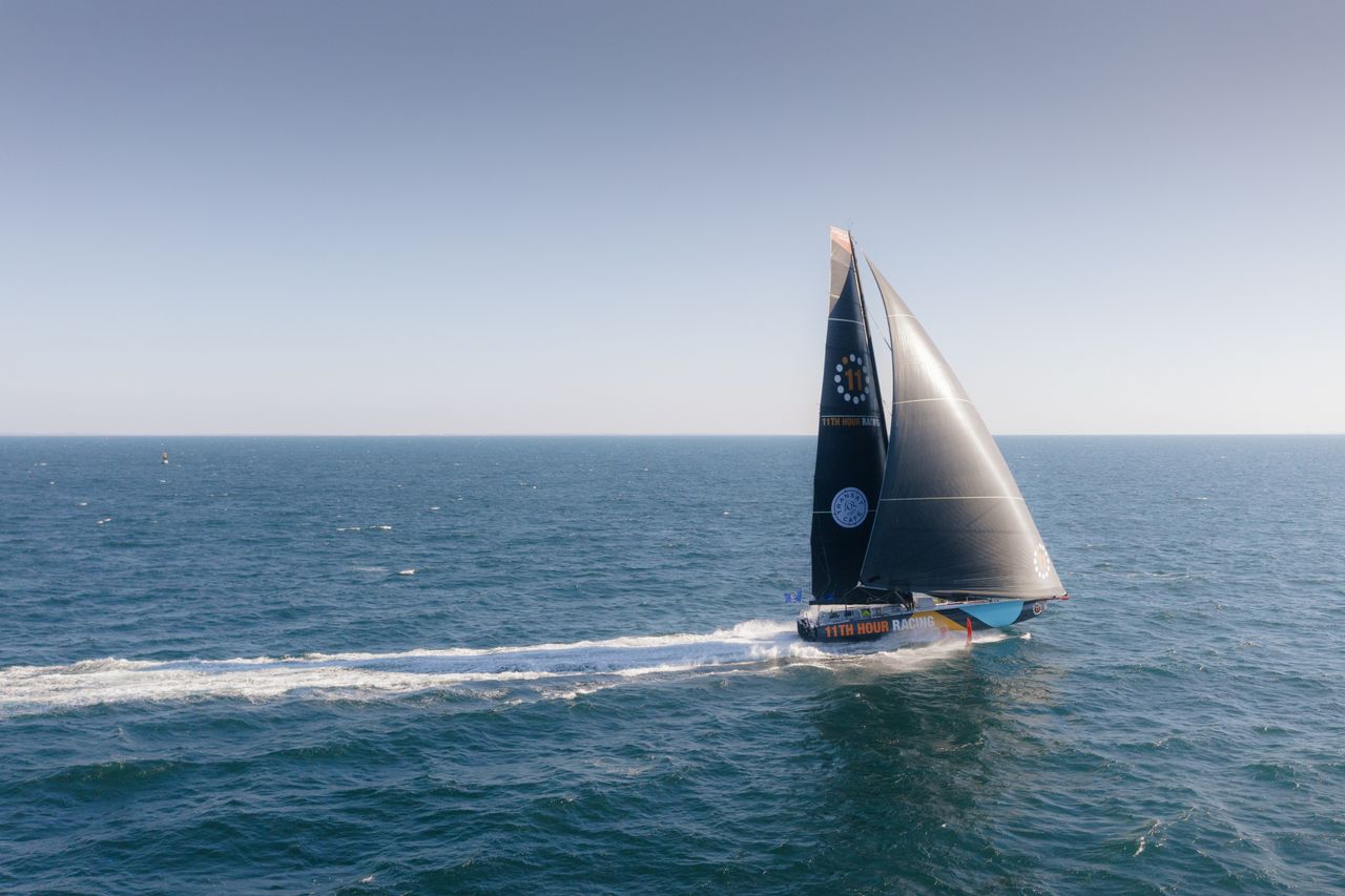 Ex Malizia - Seaexplorer on her way to Le Havre under her new colours