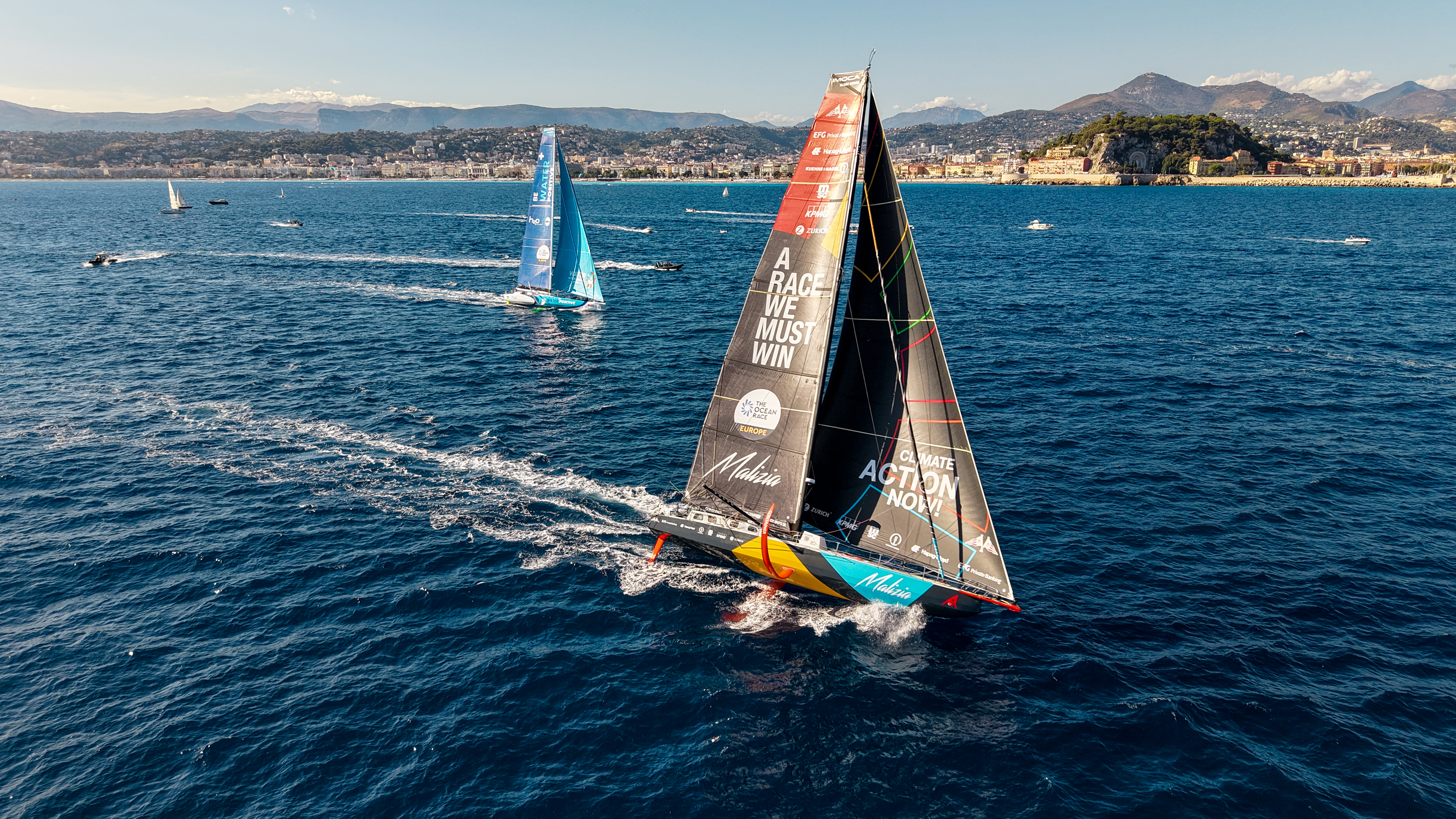 Team Malizia heading toward Monaco