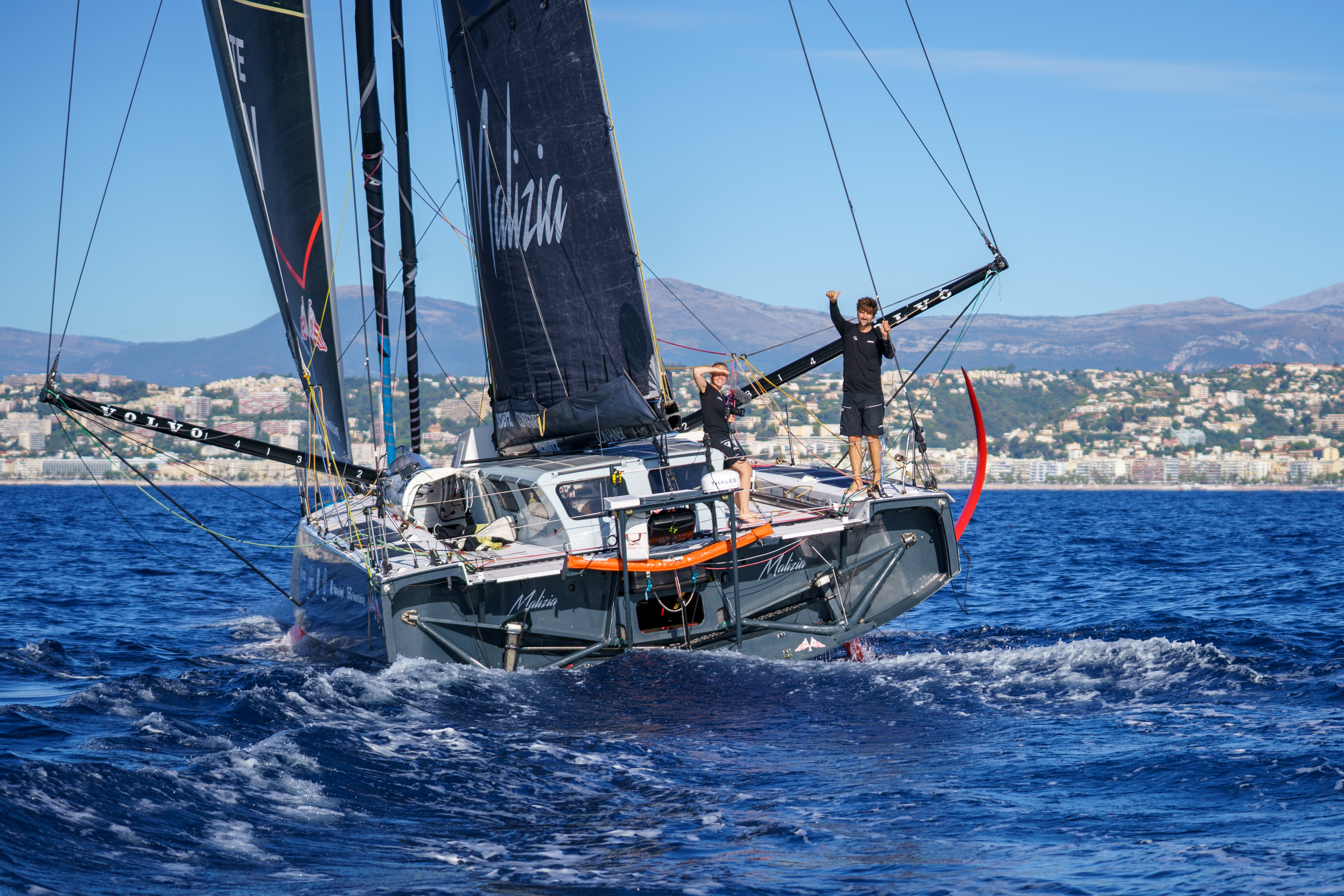 Malizia - Seaexplorer arriving in Nice on 29 August 2025