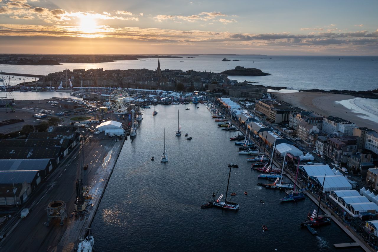 Every four years, the French port city of Saint-Malo transforms into the center of the offshore sailing world