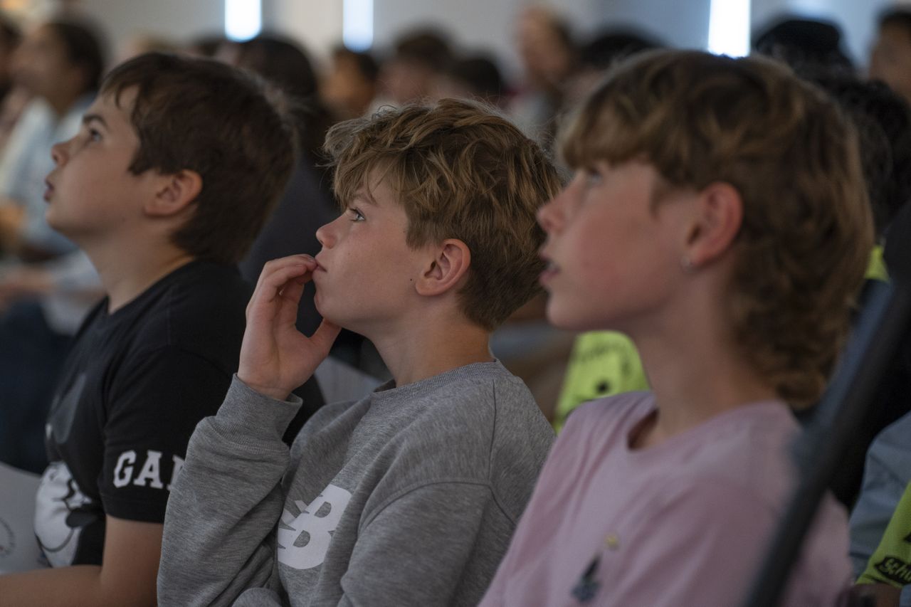 100 children joined in person and another 3100 joined online!