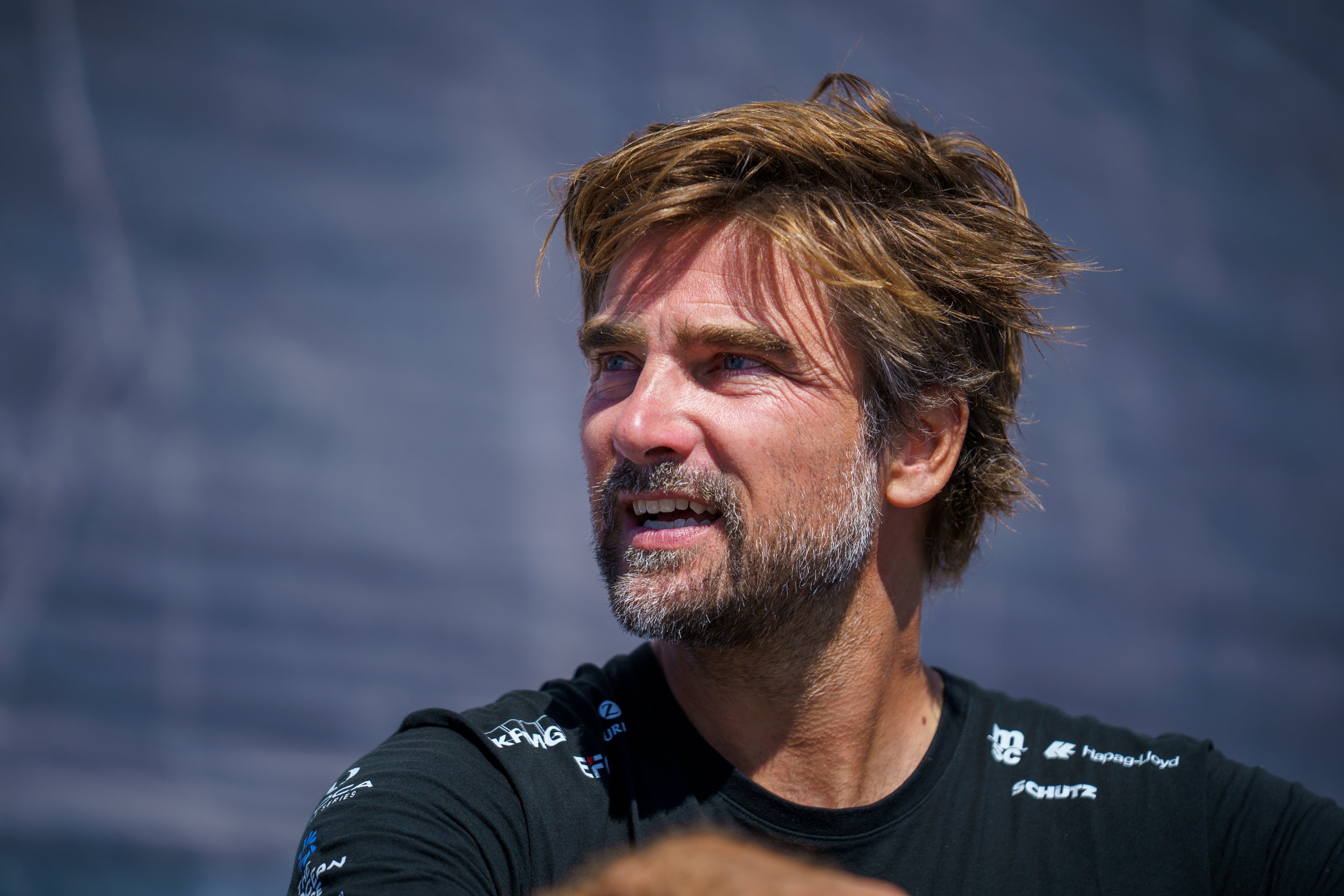 Boris Herrmann earlier today in Boka Bay