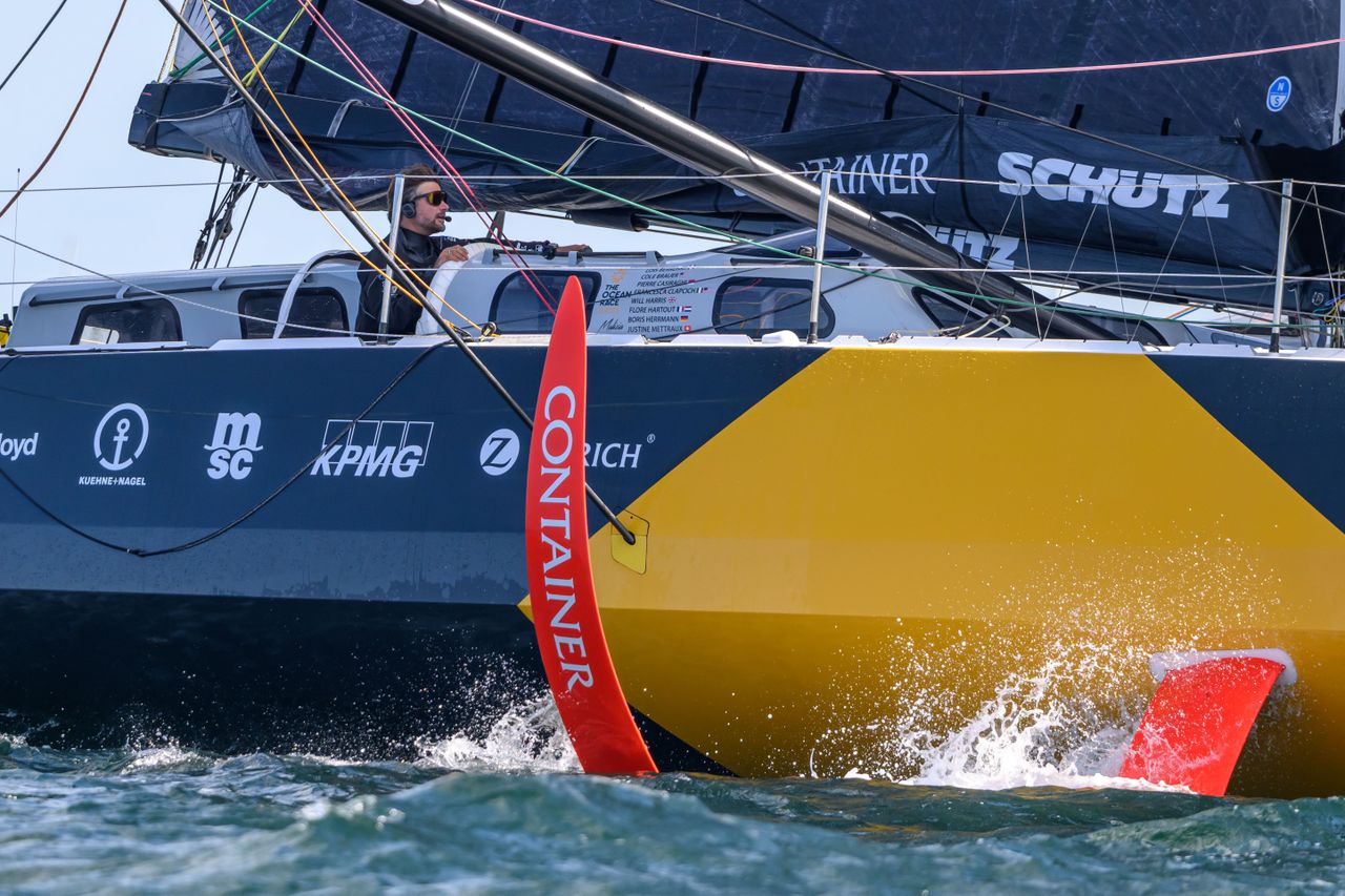 Boris Herrmann at the helm of Malizia - Seaexplorer