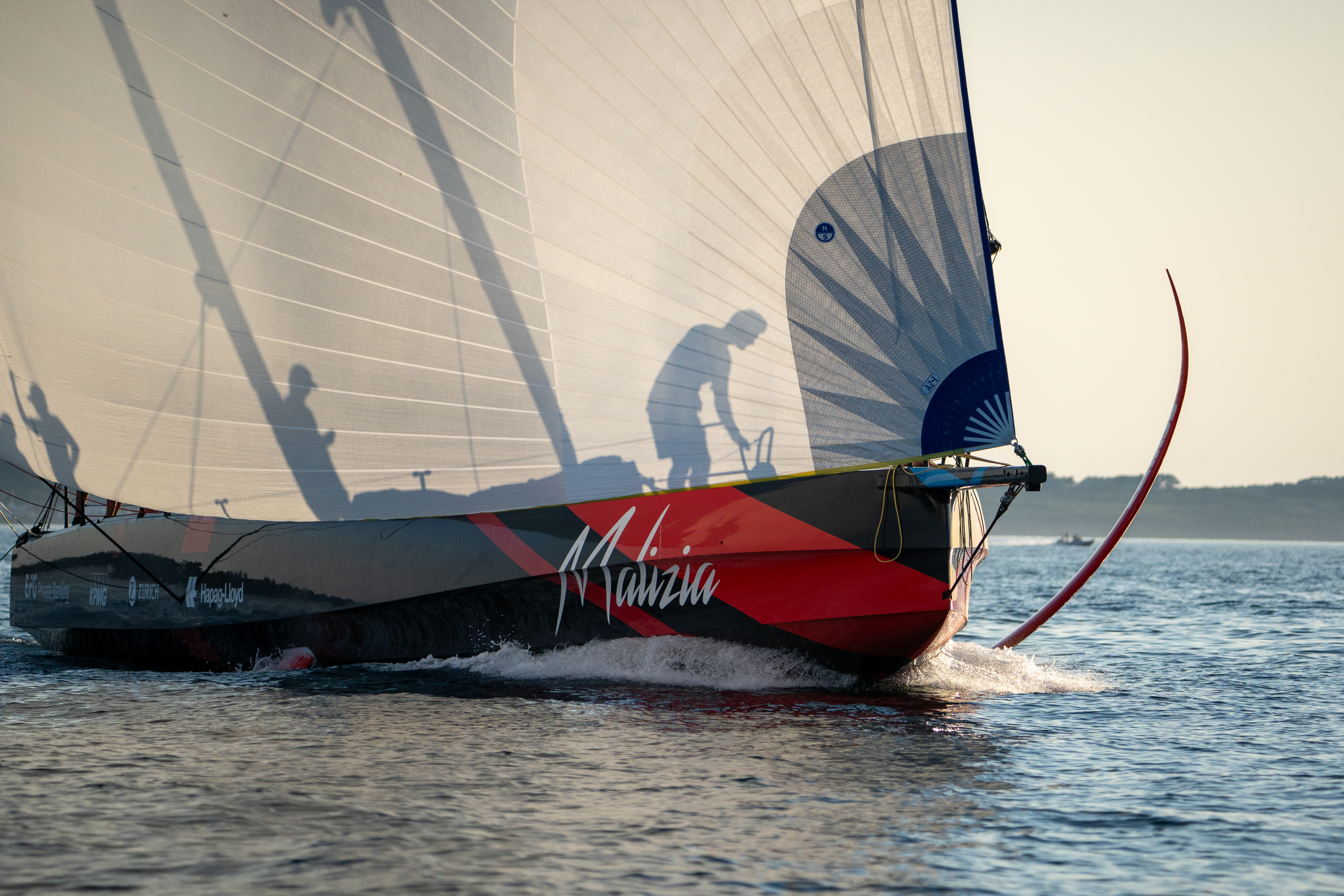Malizia 4 spinnaker