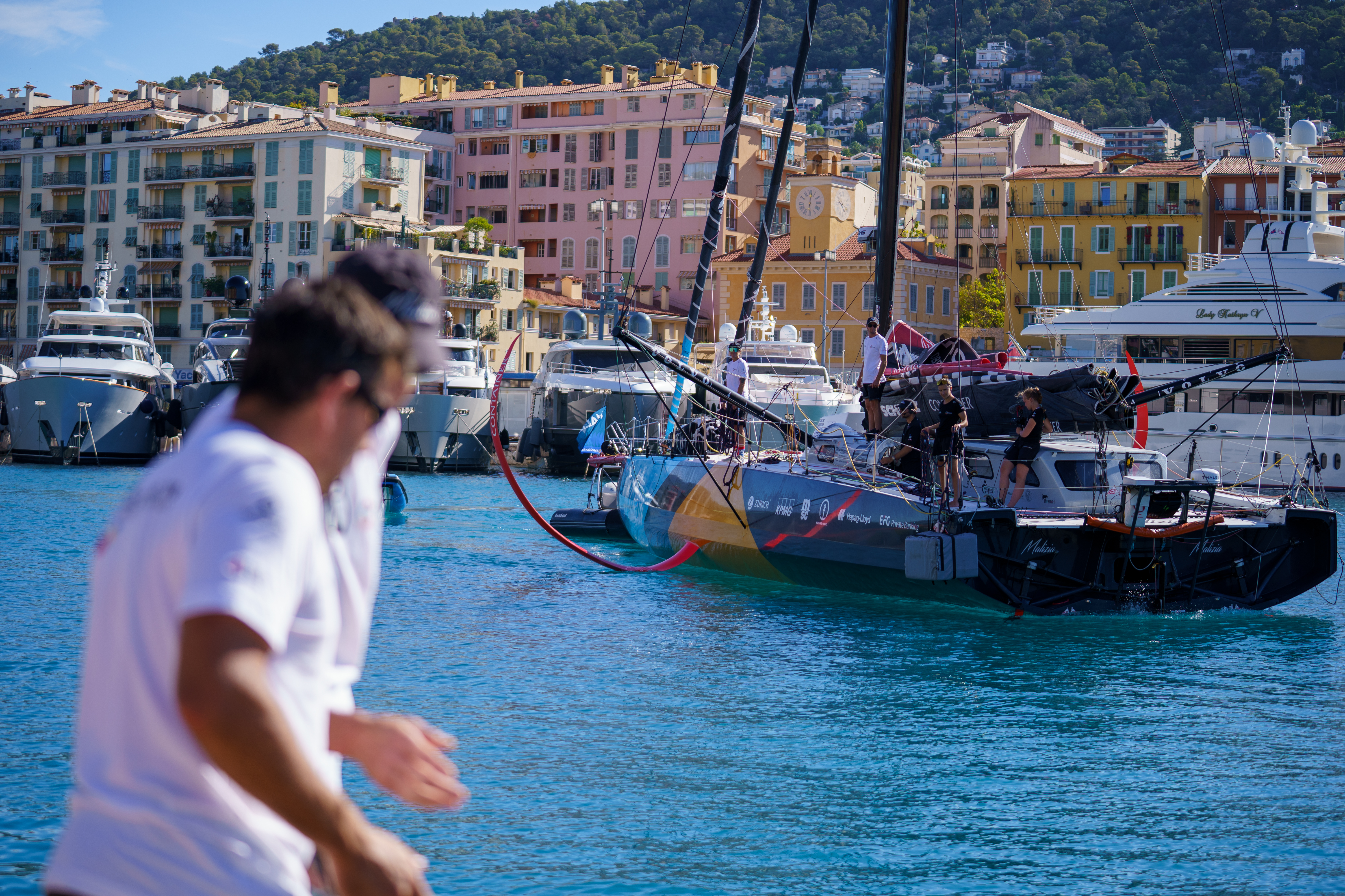 Malizia - Seaexplorer docking-in in Nice, France