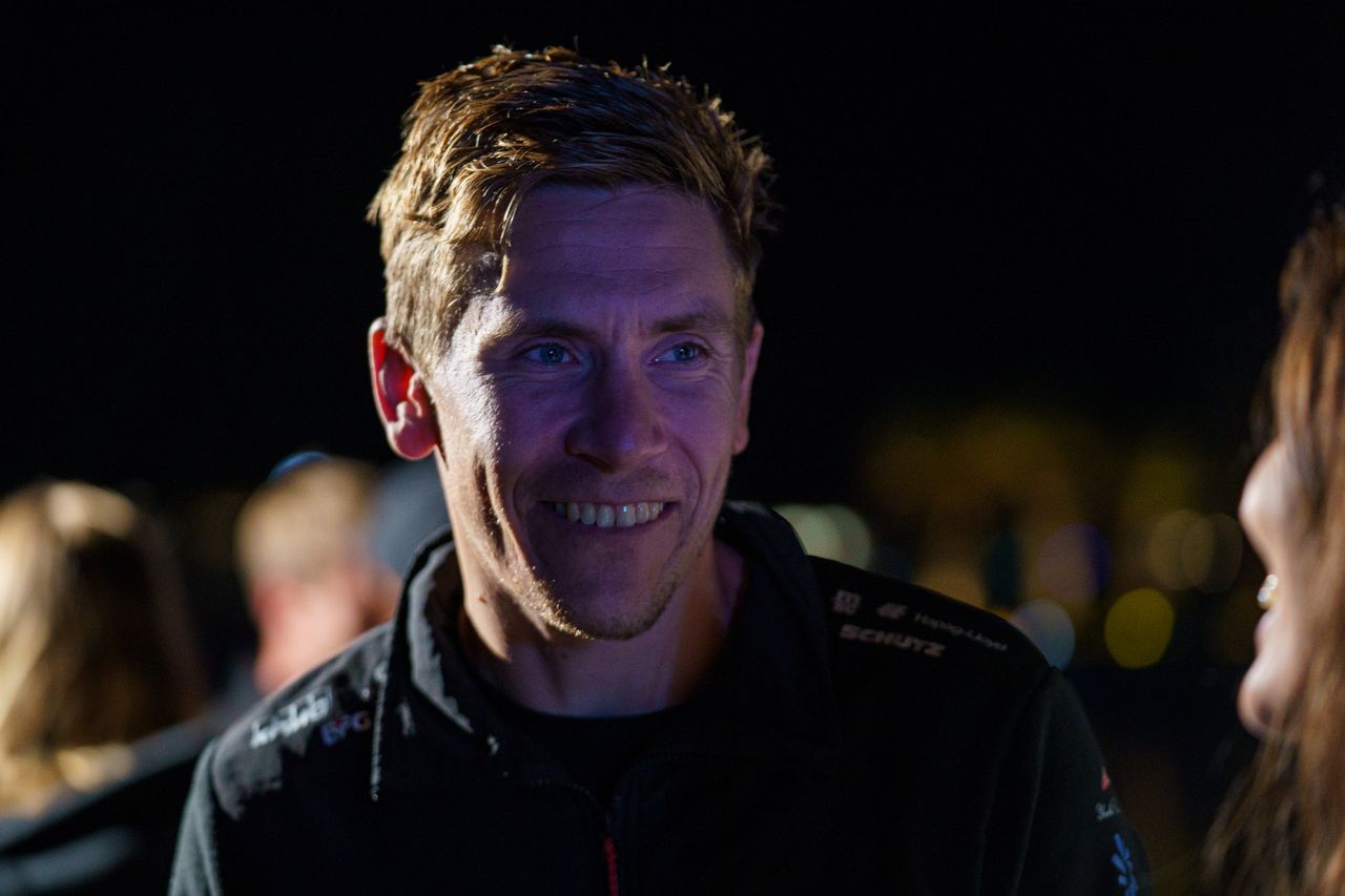 Co-skipper and navigator Will Harris back on land after a gruelling Mediterranean Leg 5