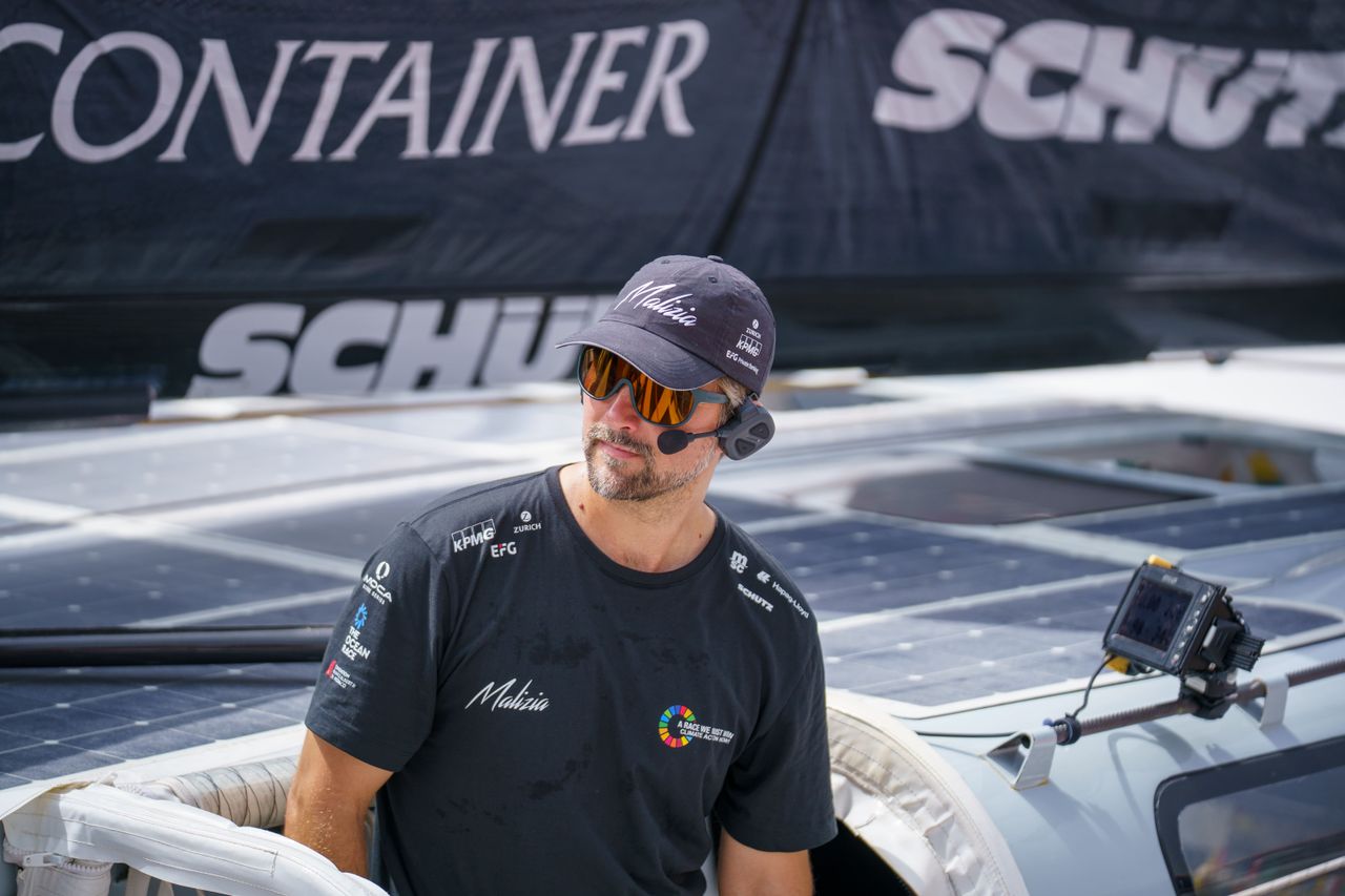 Boris Herrmann is back as Malizia - Seaexplorer skipper for the rest of The Ocean Race Europe 2025
