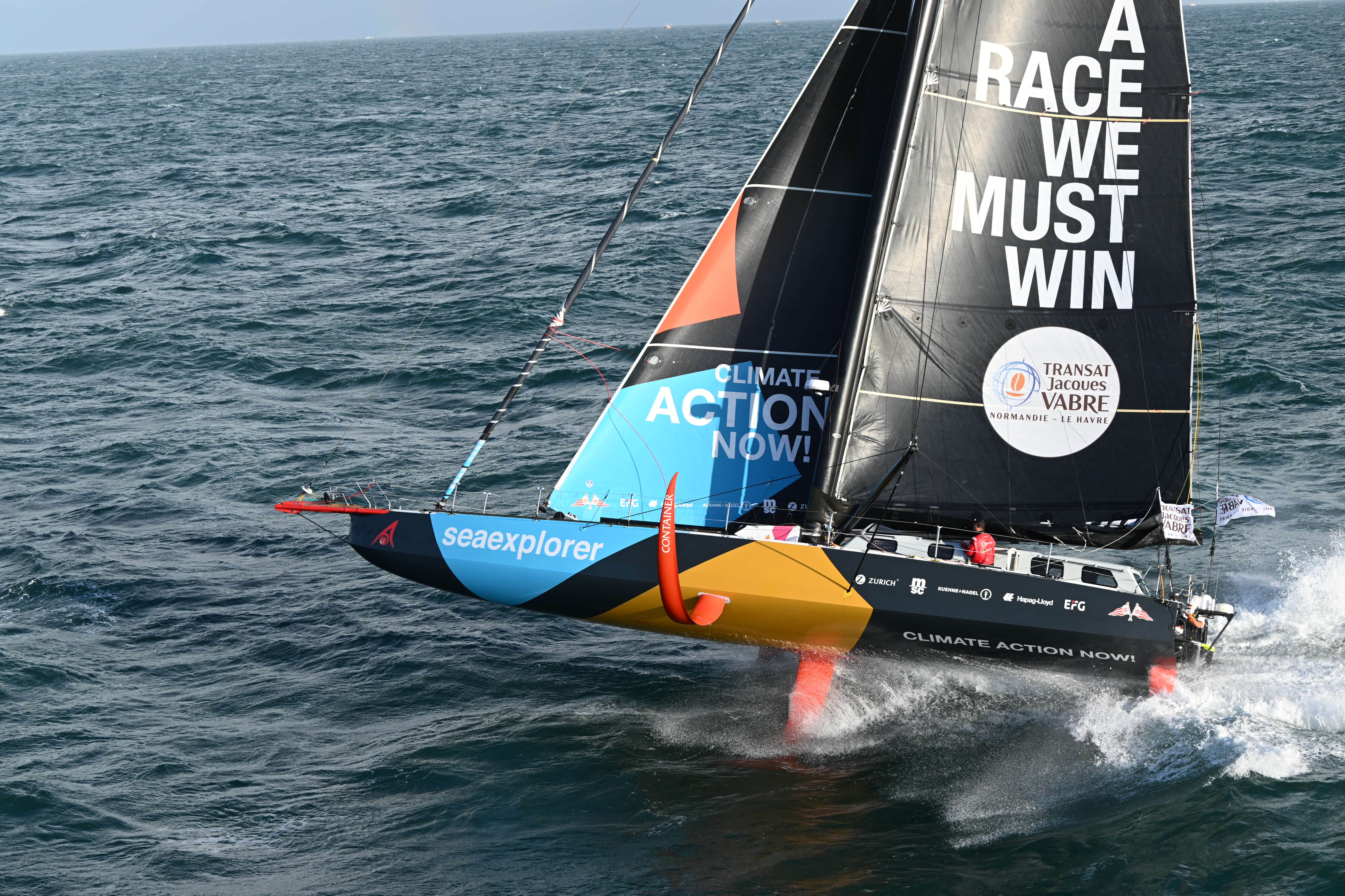 Herrmann Racing Ad Team Malizia off to a Flying Start in Transat Jacques Vabre | Team ...