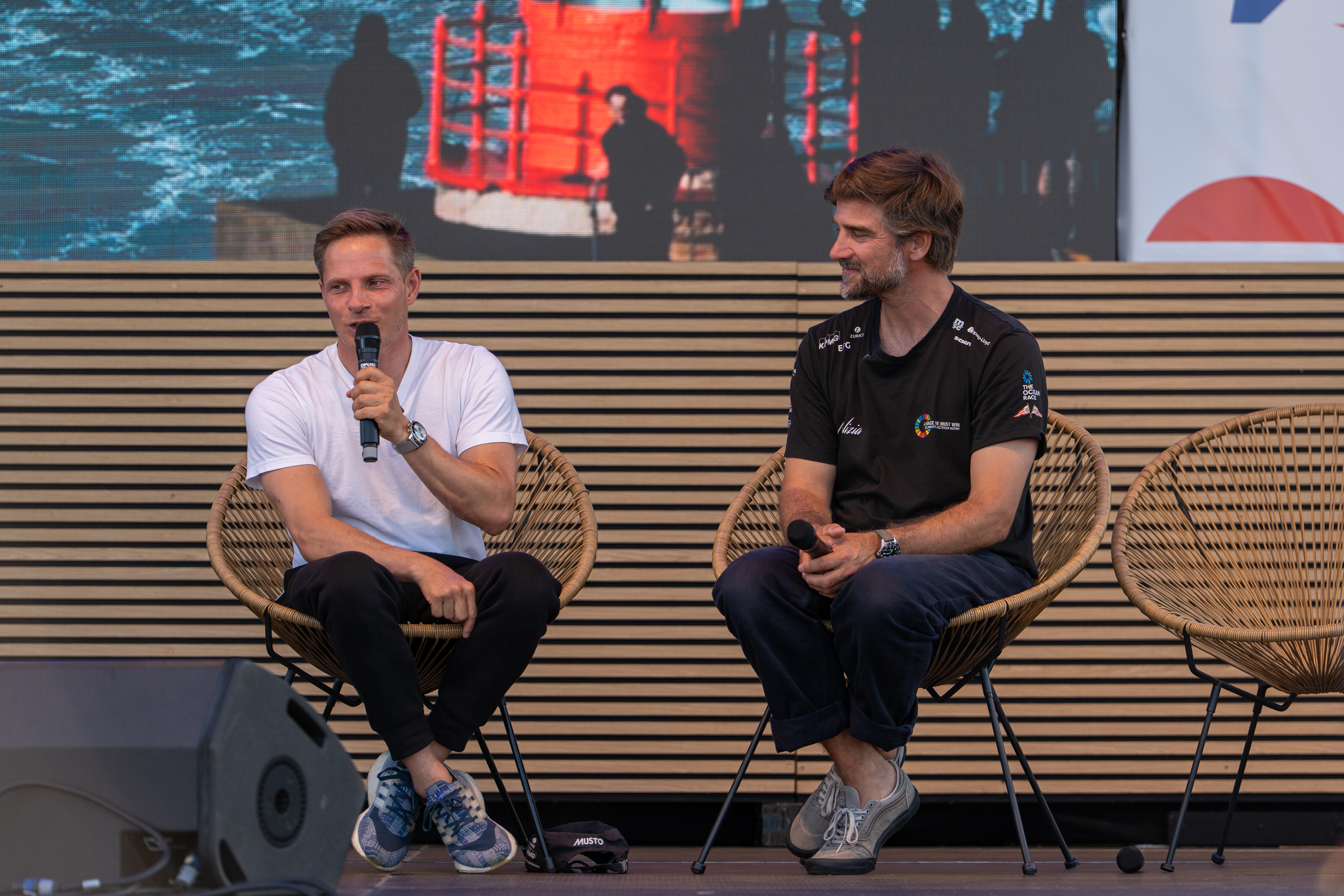 Boris Herrmann & Sebastian Steudtner at Kiel Week