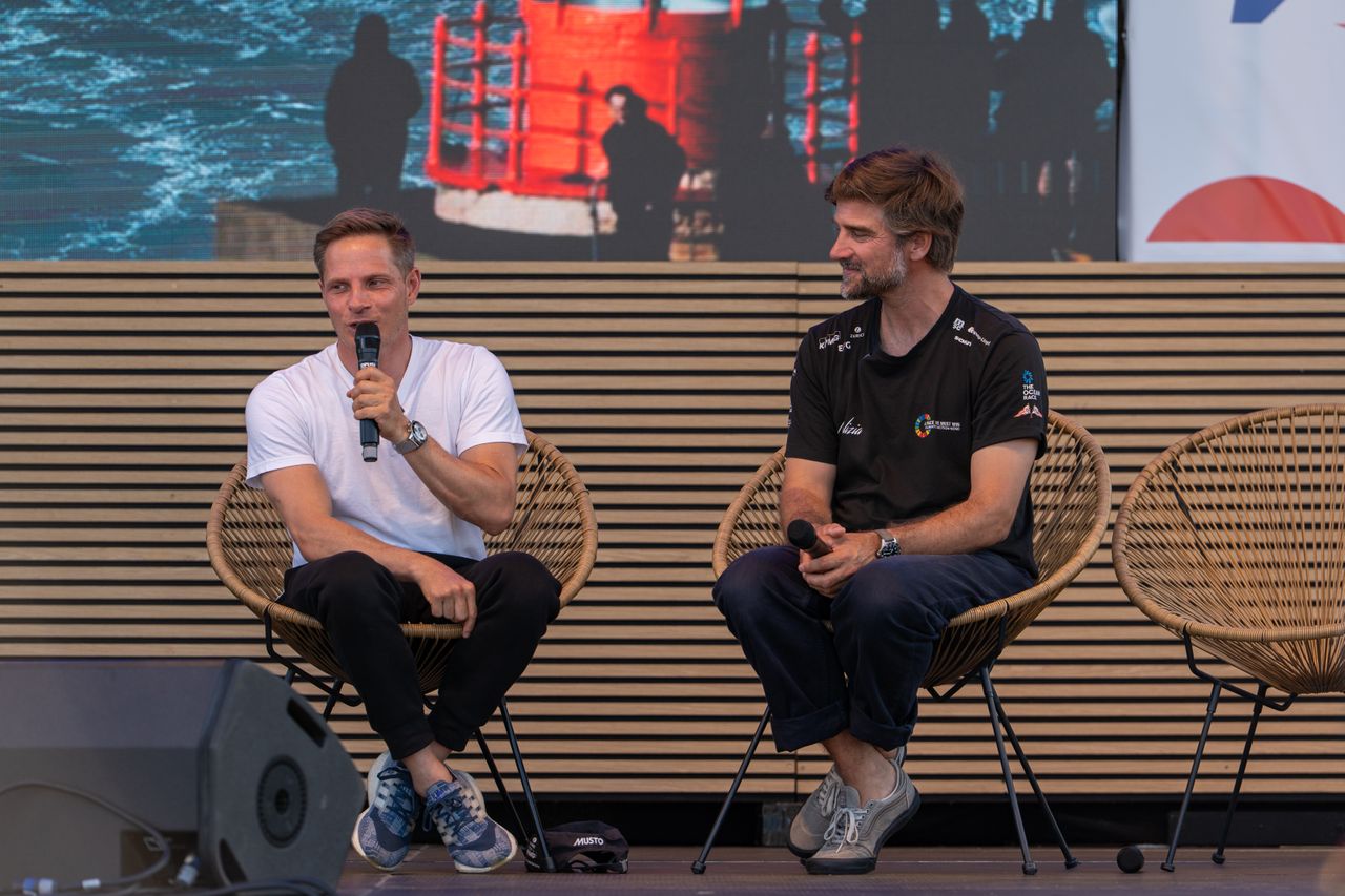 Boris Herrmann & Sebastian Steudtner at Kiel Week